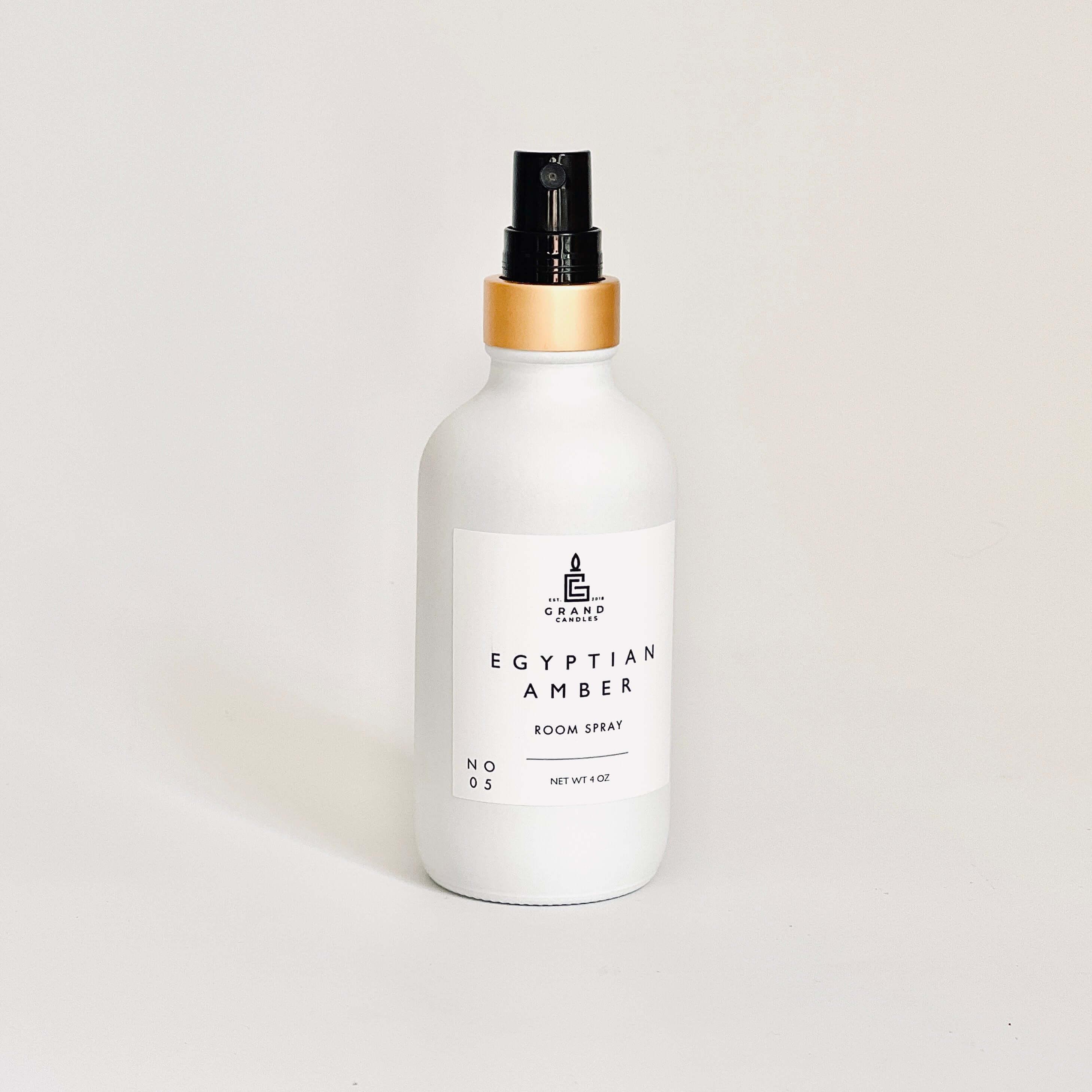 Egyptian Amber Room Spray  - Grand Candles LLC   