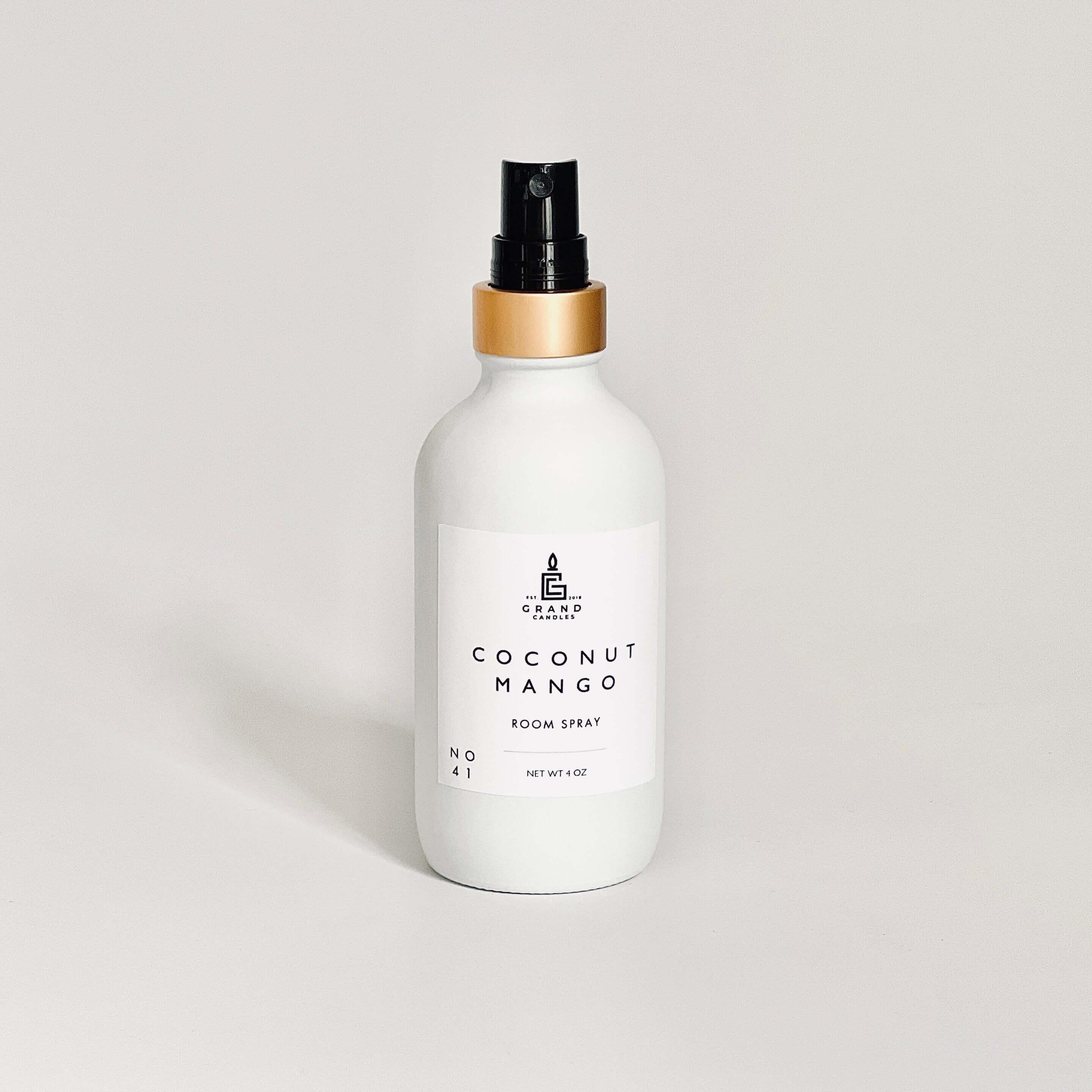 Coconut Mango Room & Linen Spray  - Grand Candles LLC   