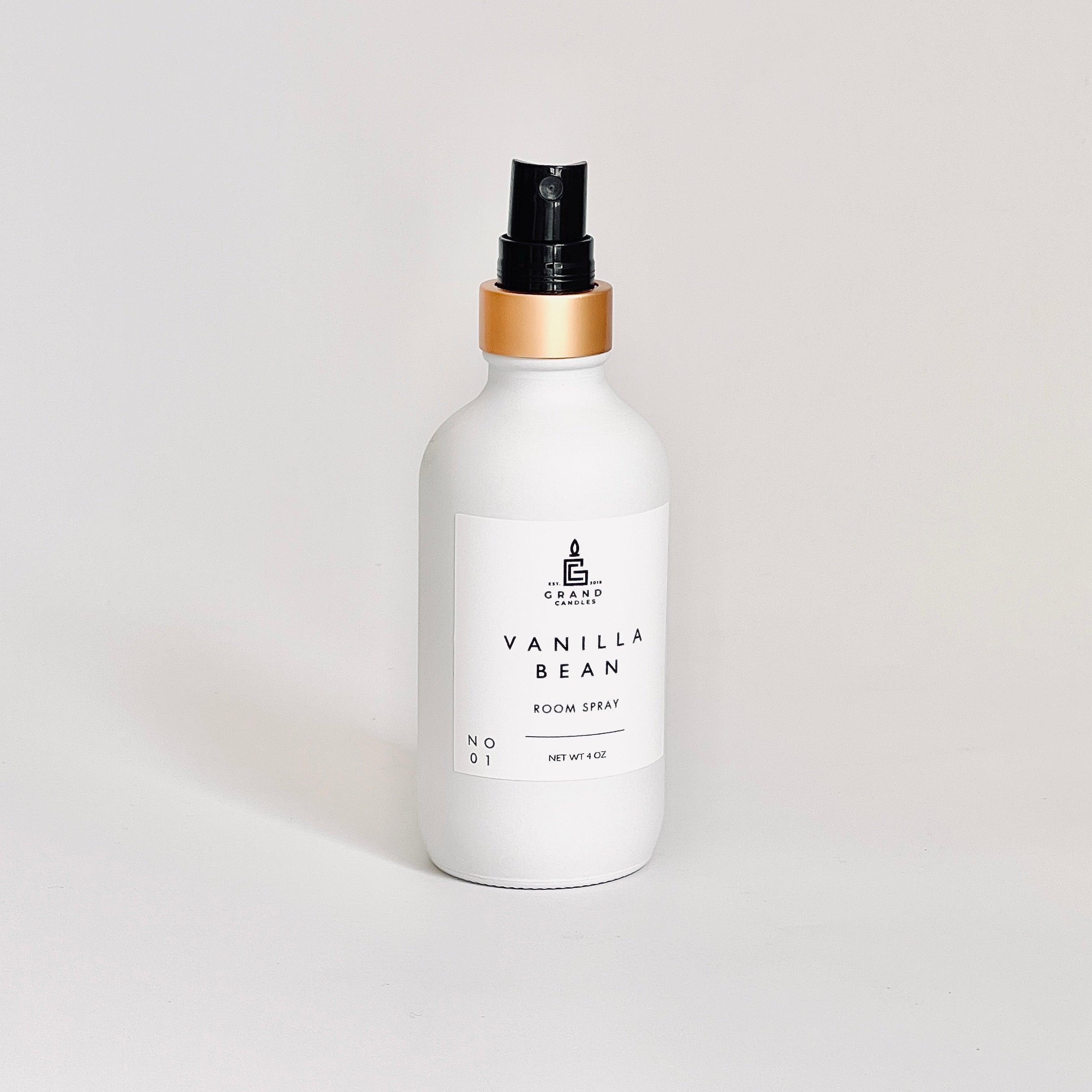 Vanilla Bean Room & Linen Spray  - Grand Candles LLC   
