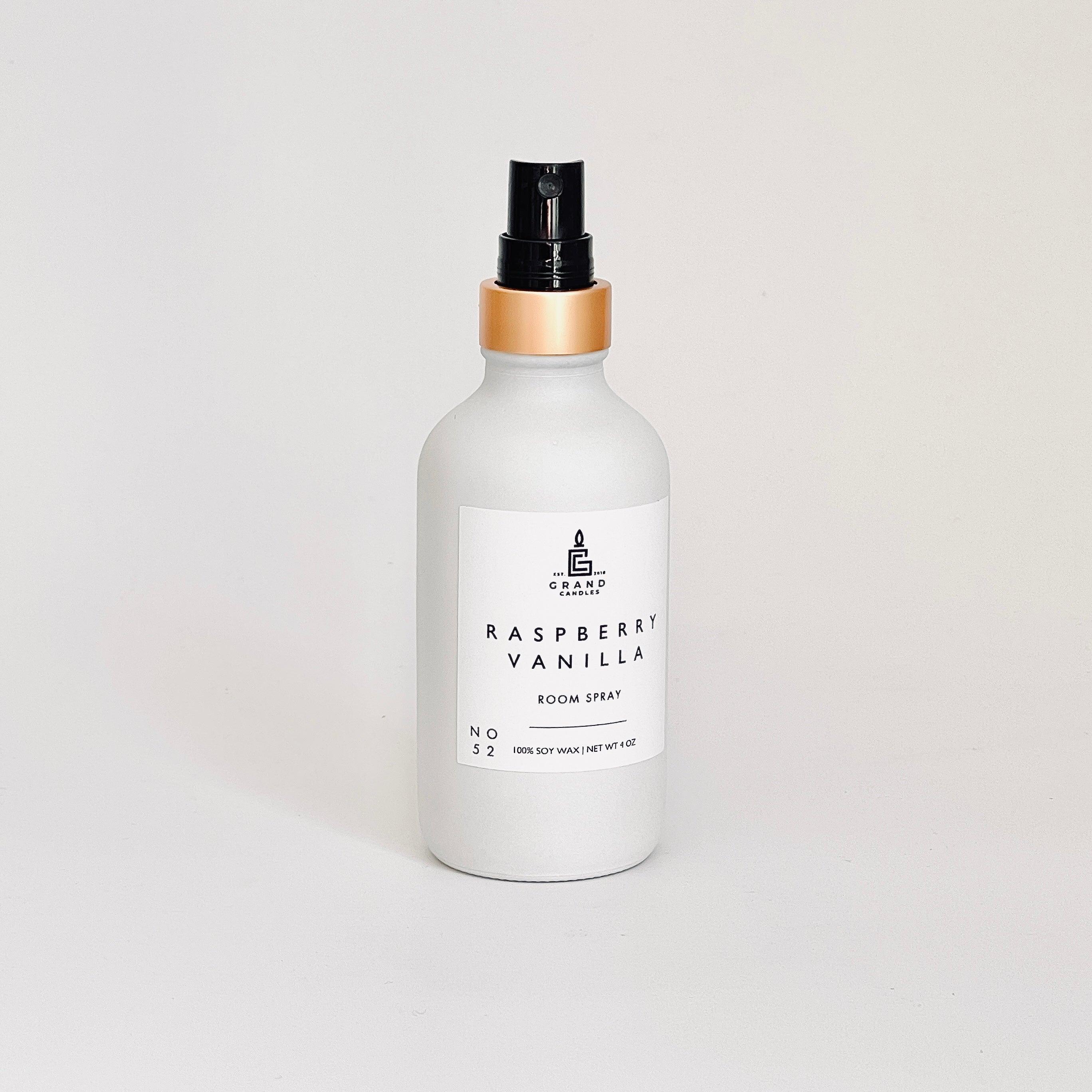 Raspberry Vanilla Room Spray  - Grand Candles LLC   