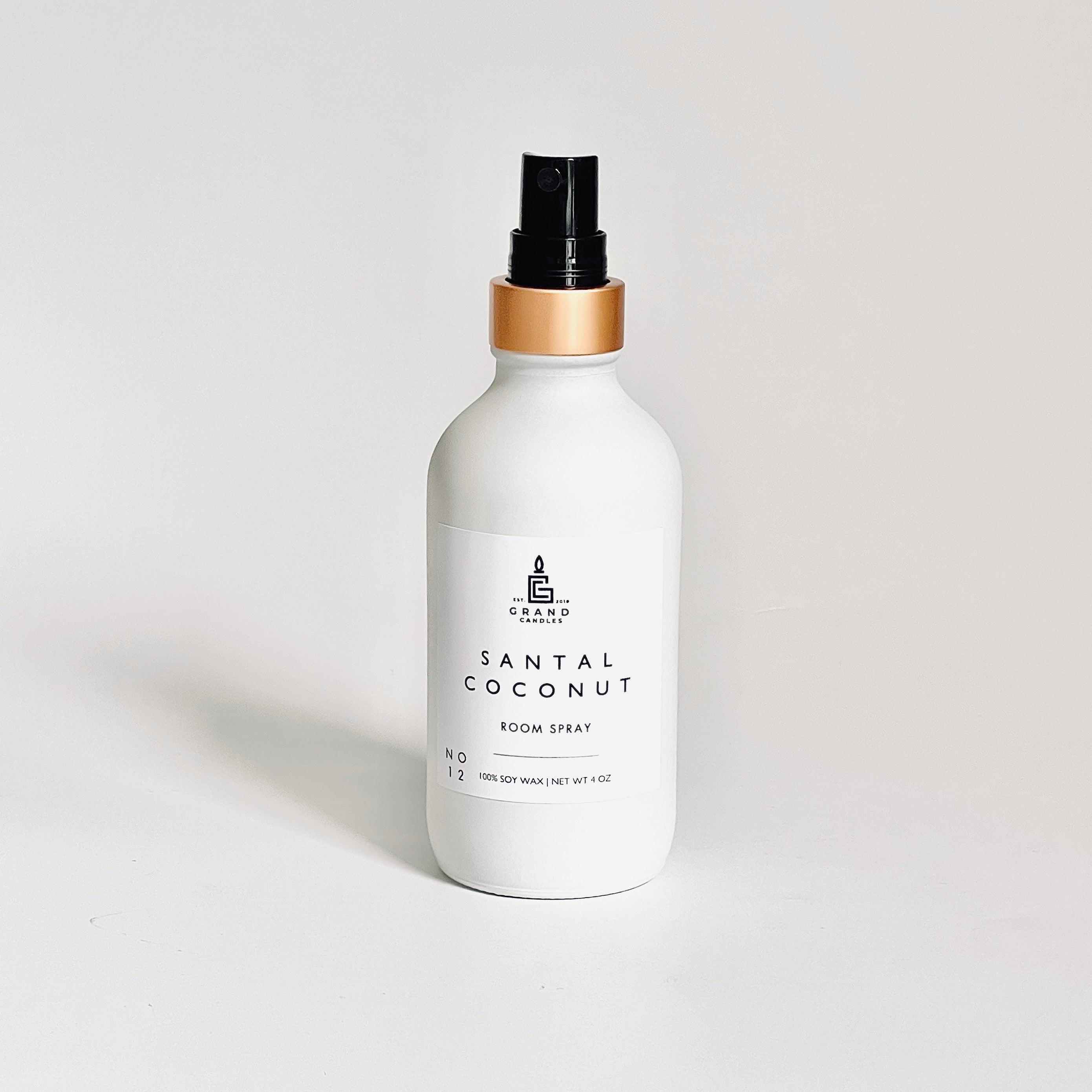 Santal Coconut Room Spray  - Grand Candles LLC   