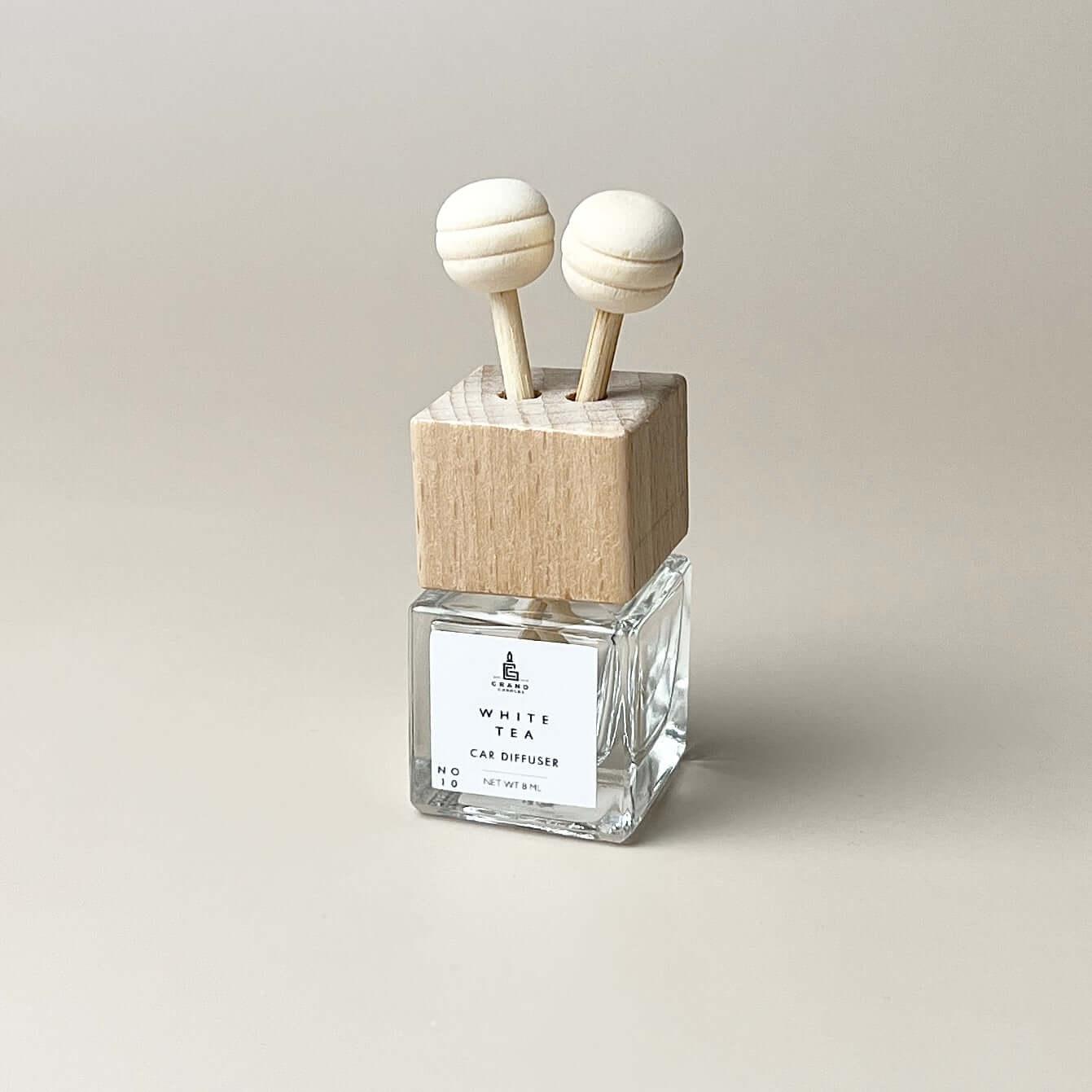 White Tea Car Diffuser  - Grand Candles LLC   