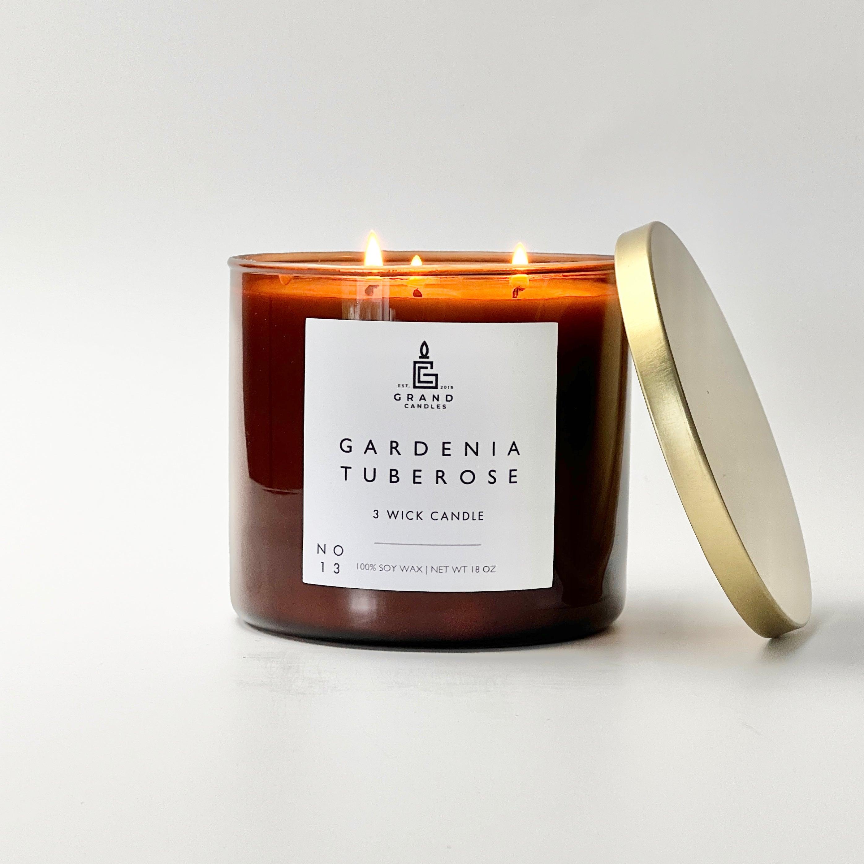 Gardenia Tuberose Candle  - Grand Candles LLC   