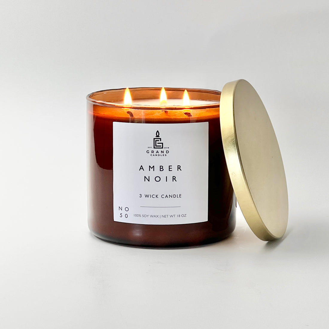 Amber Noir Candle