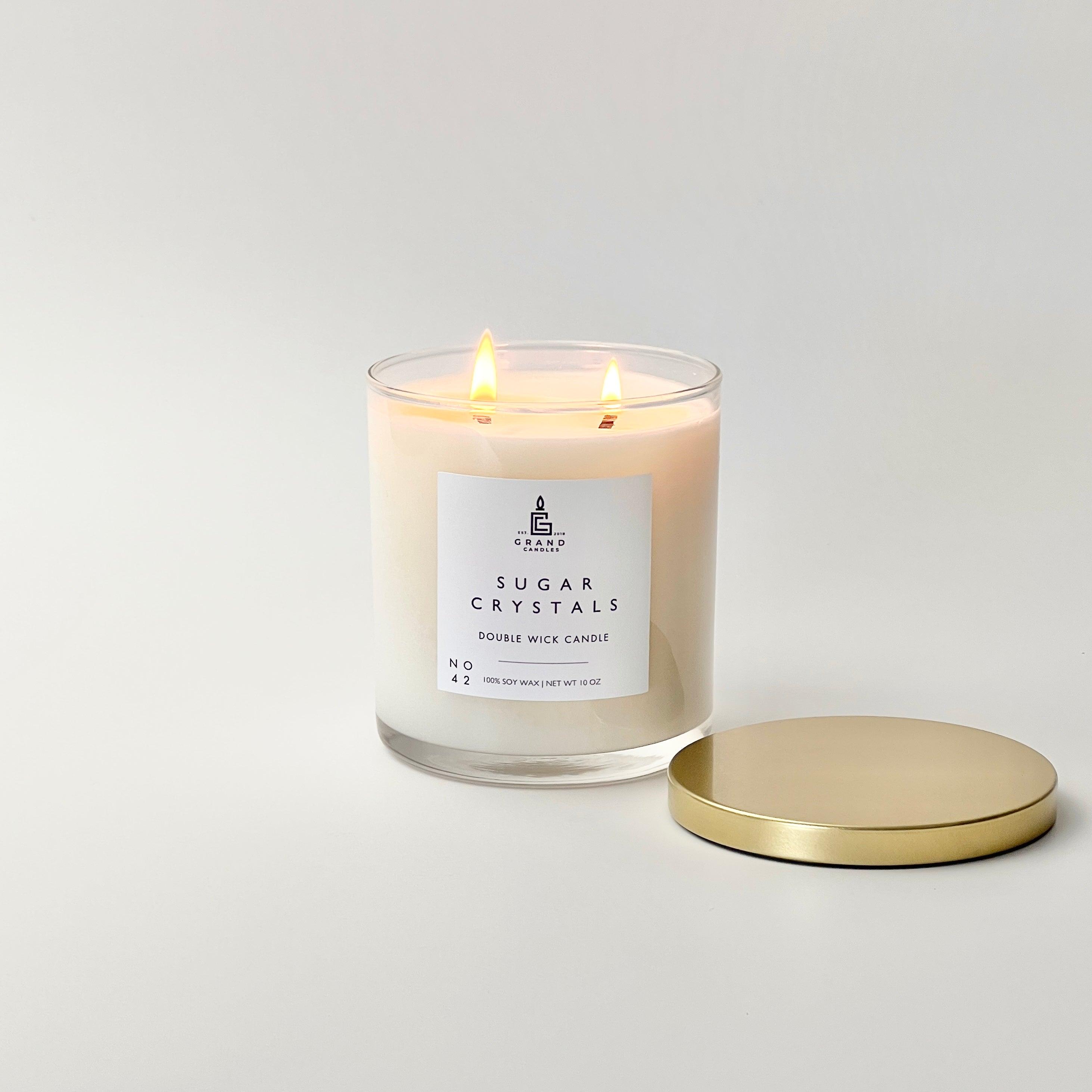 Sugar Crystals Candle  - Grand Candles LLC   