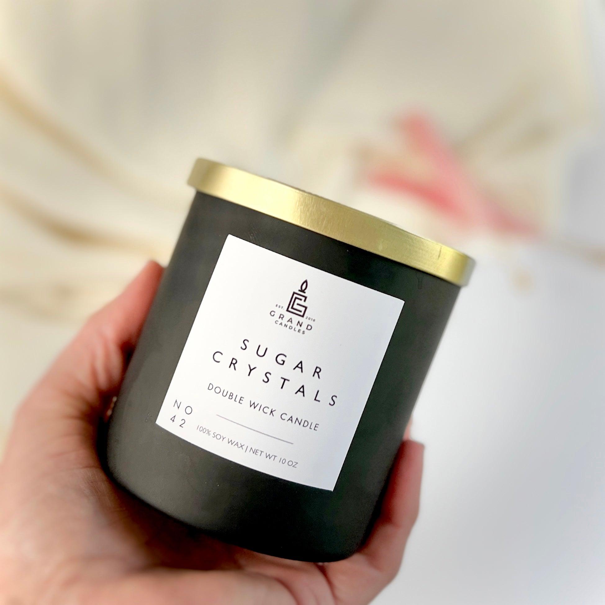 Sugar Crystals Candle  - Grand Candles LLC   