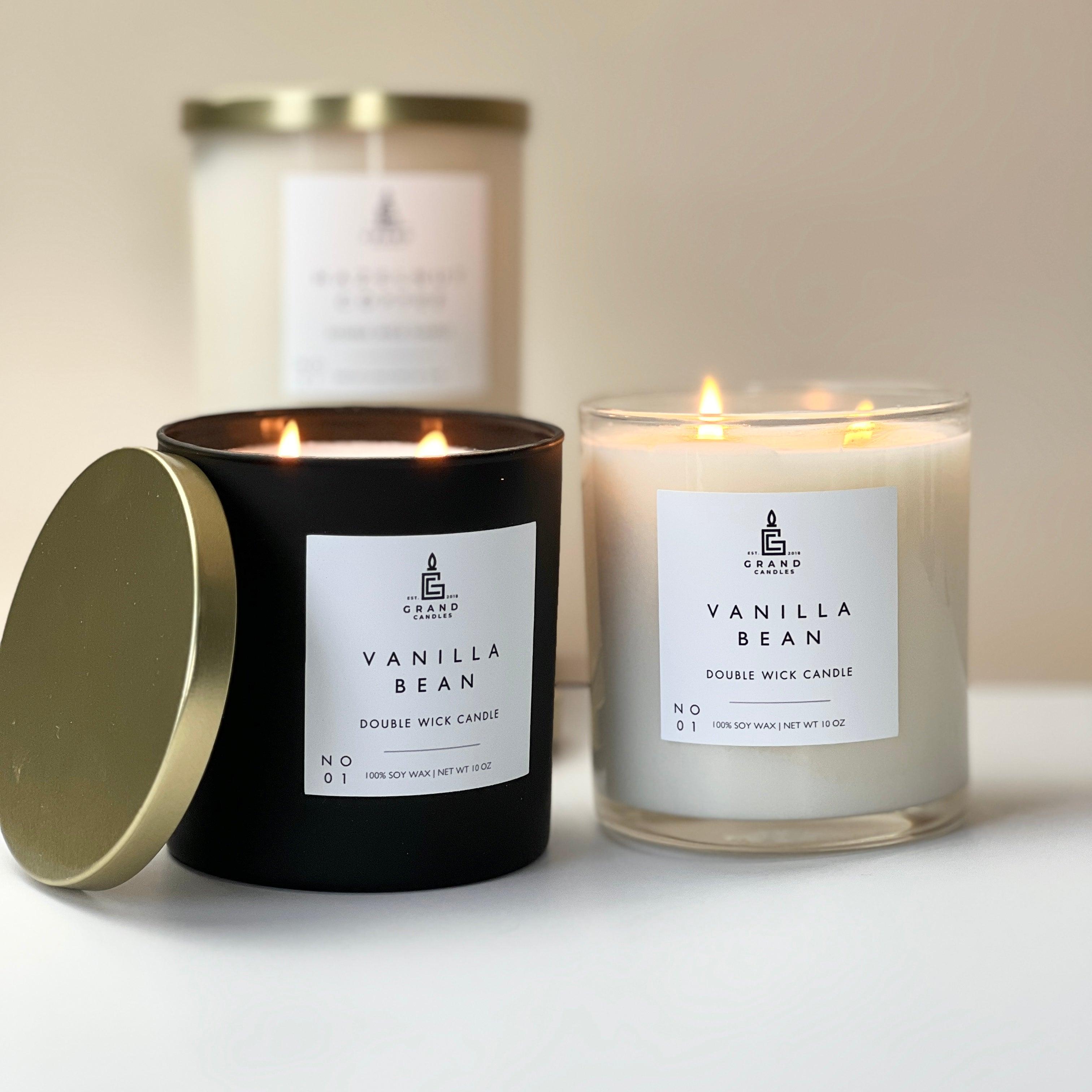 Vanilla Bean Candle  - Grand Candles LLC   