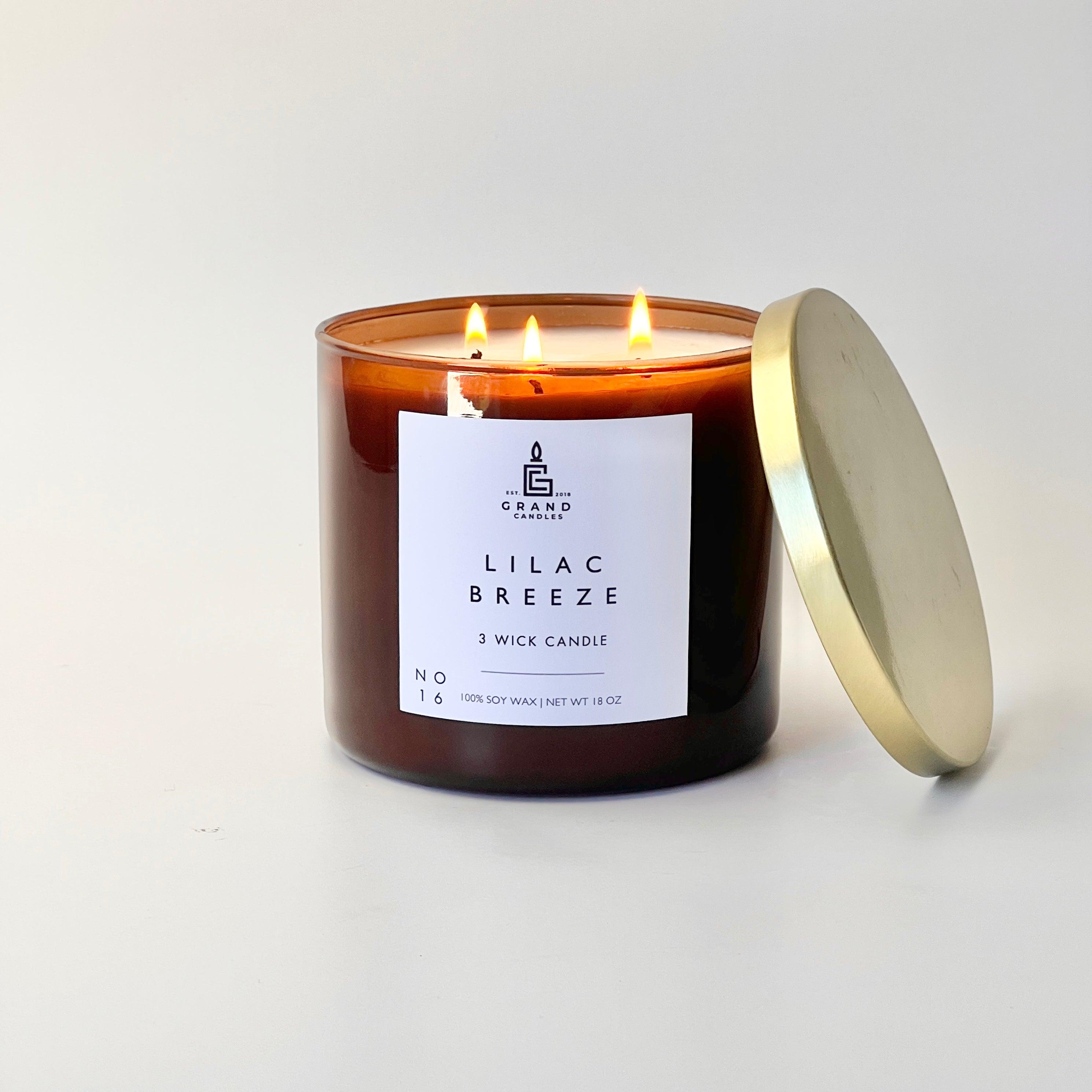 Lilac Breeze Candle  - Grand Candles LLC   