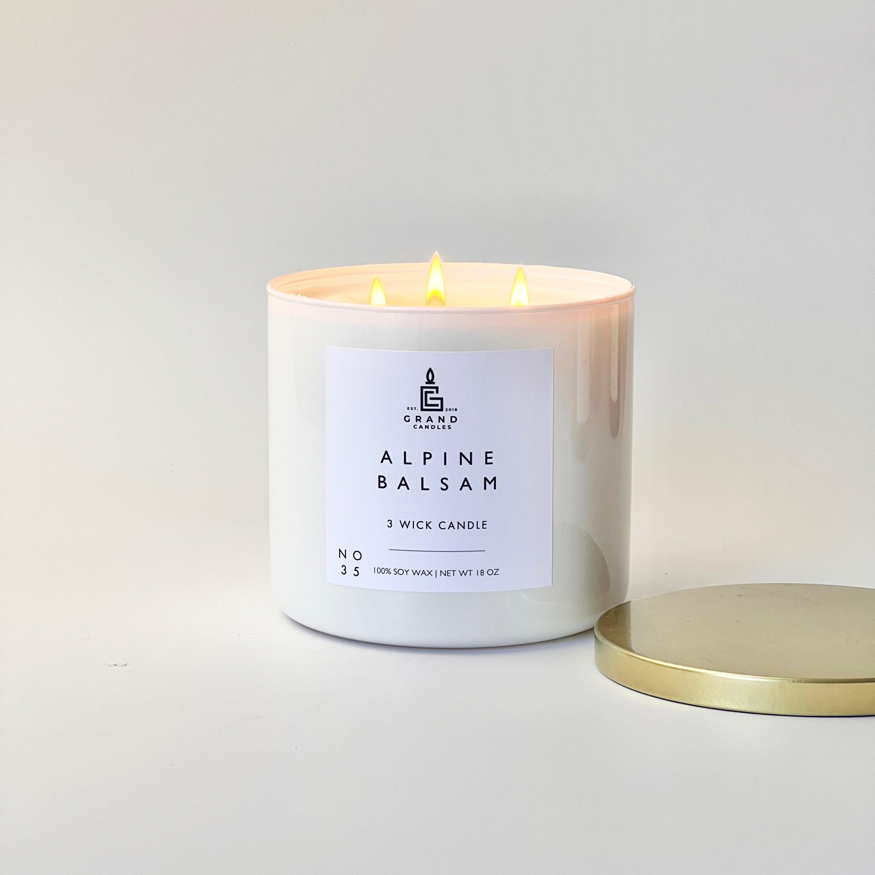 Alpine Balsam Soy Candle  - Grand Candles LLC   