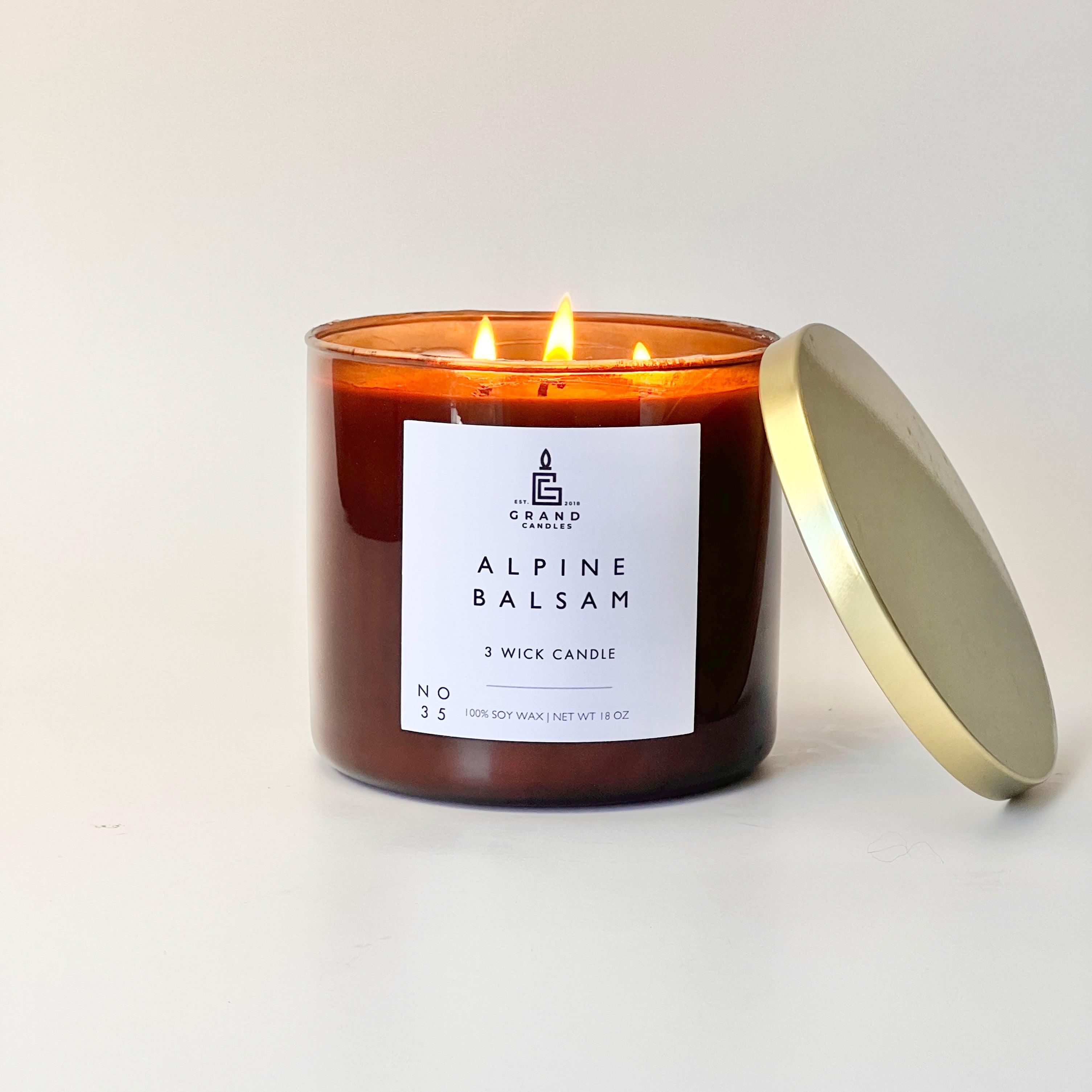 Alpine Balsam Soy Candle  - Grand Candles LLC   