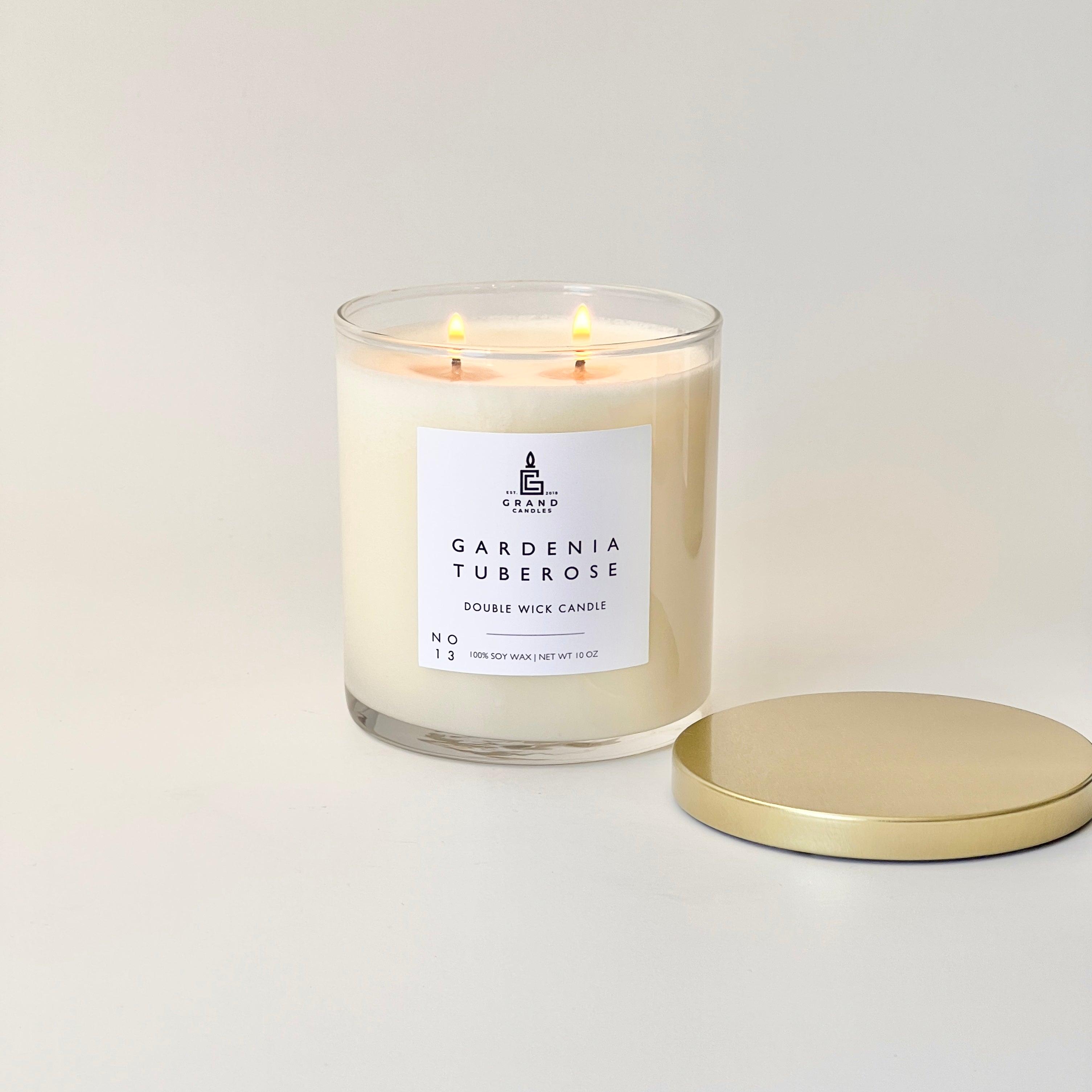 Gardenia Tuberose Candle  - Grand Candles LLC   