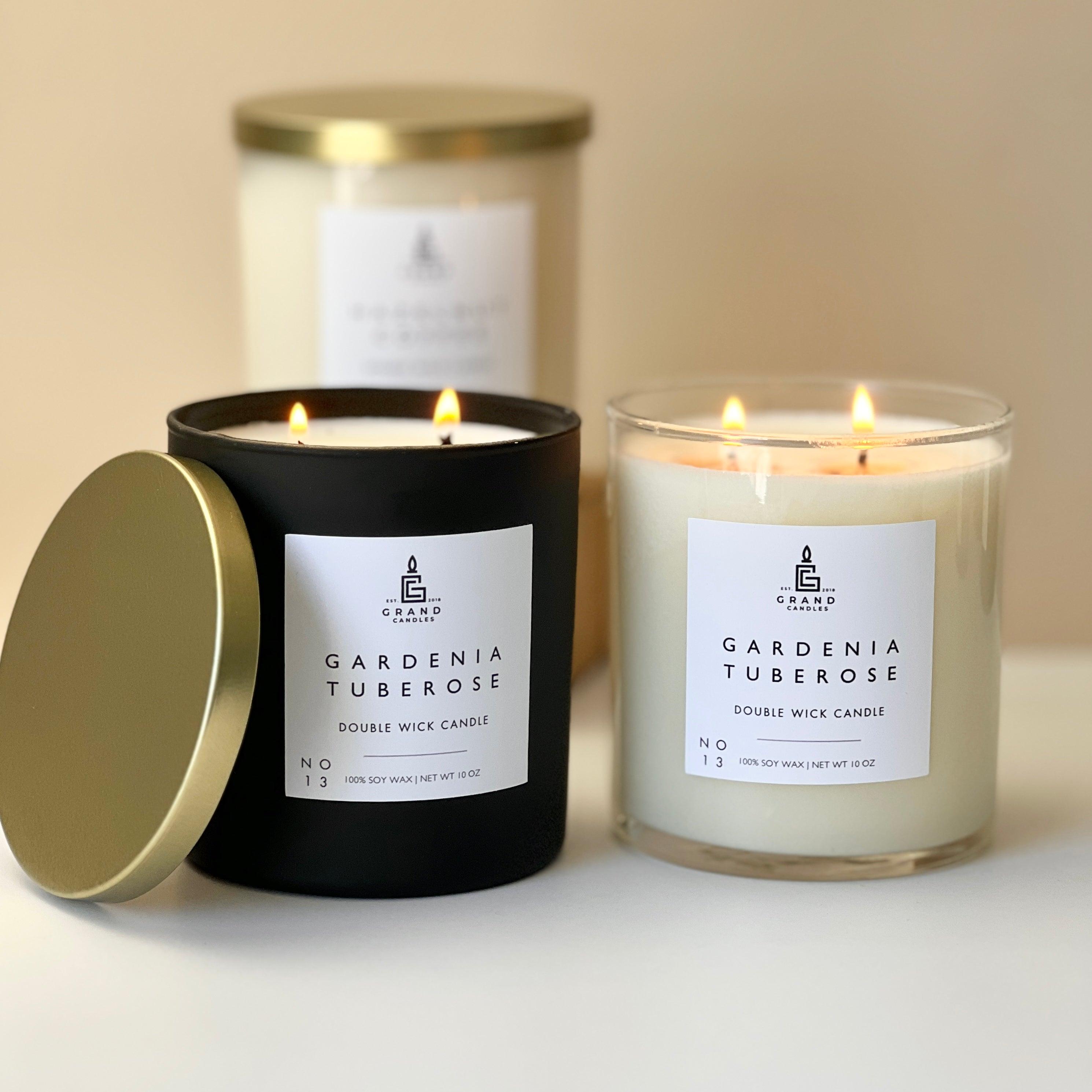 Gardenia Tuberose Candle  - Grand Candles LLC   