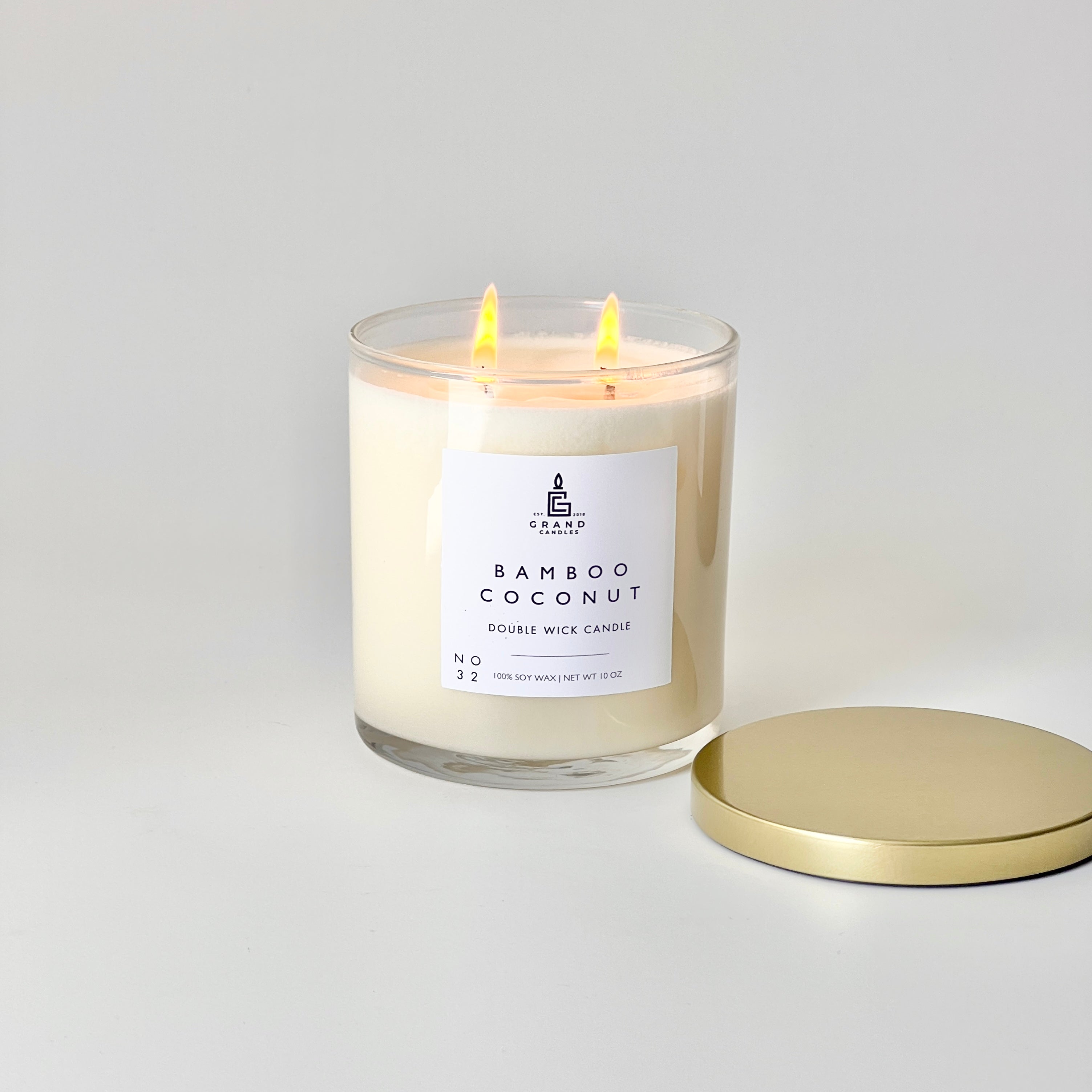 Bamboo Coconut Candle