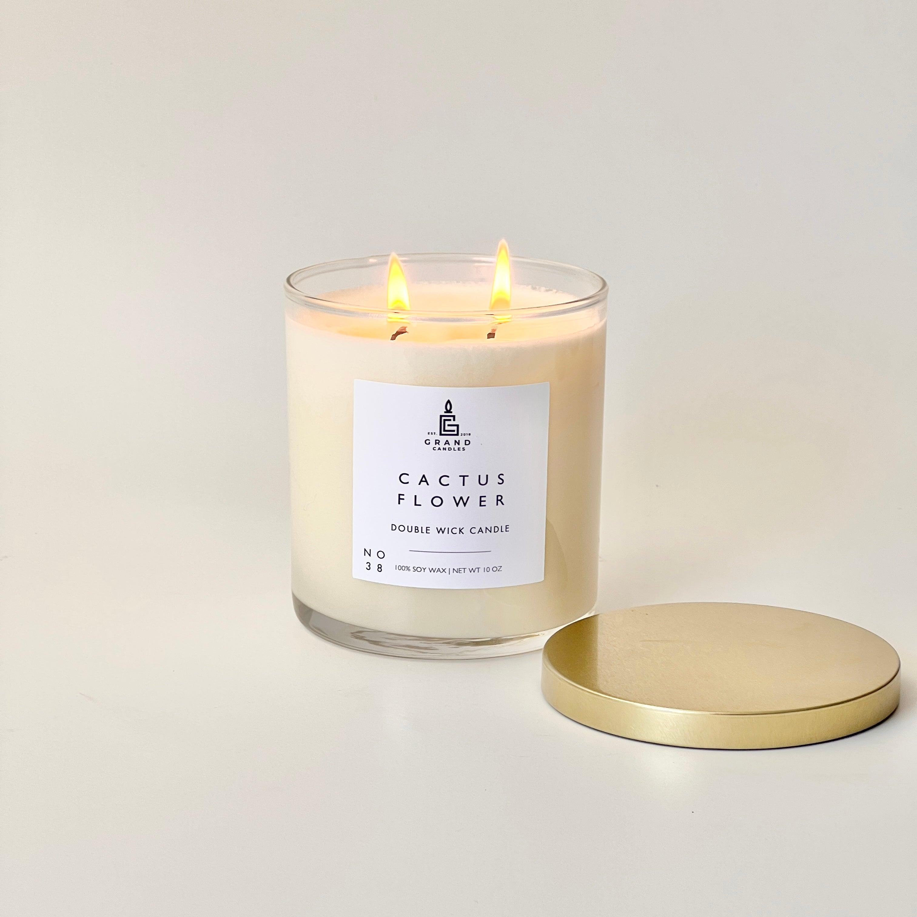Cactus Flower Candle  - Grand Candles LLC   