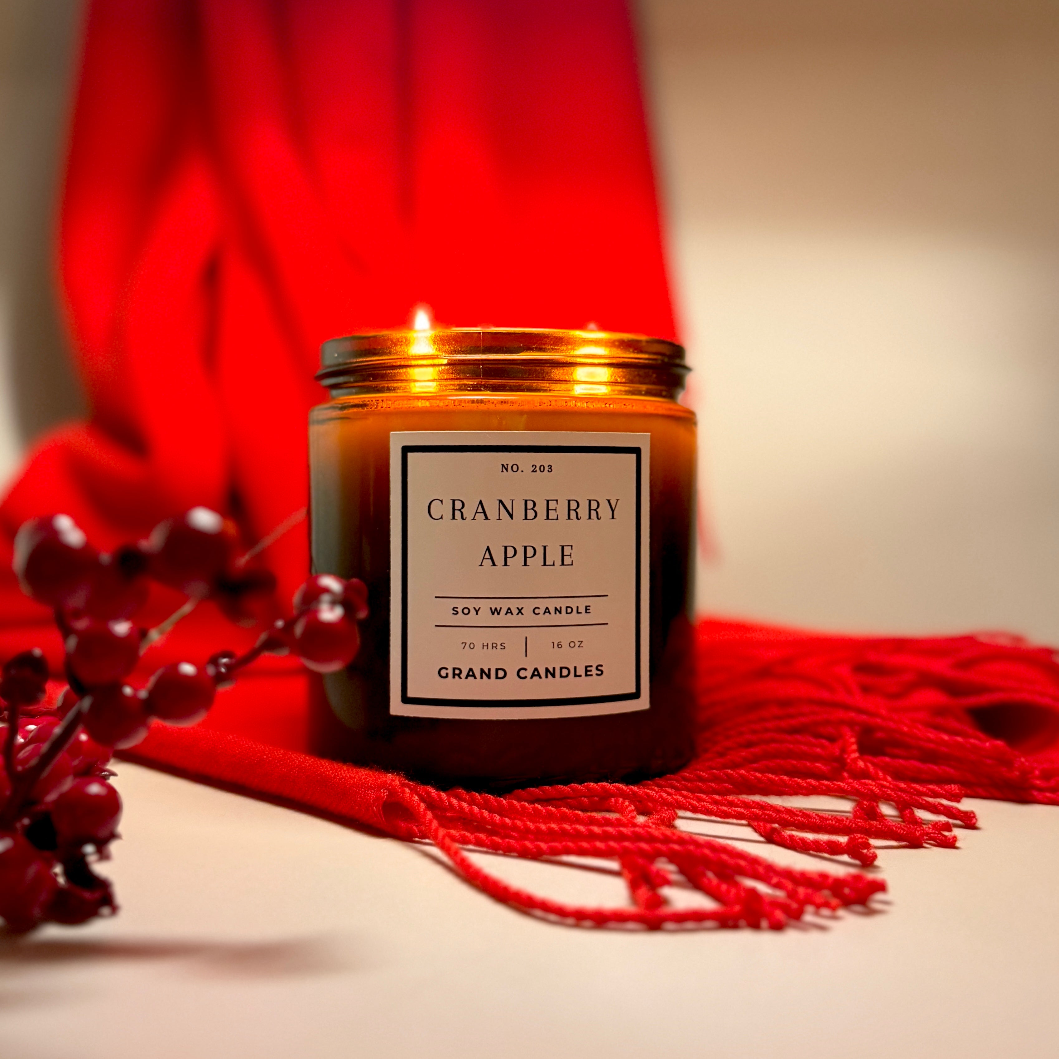 Cranberry Apple Candle