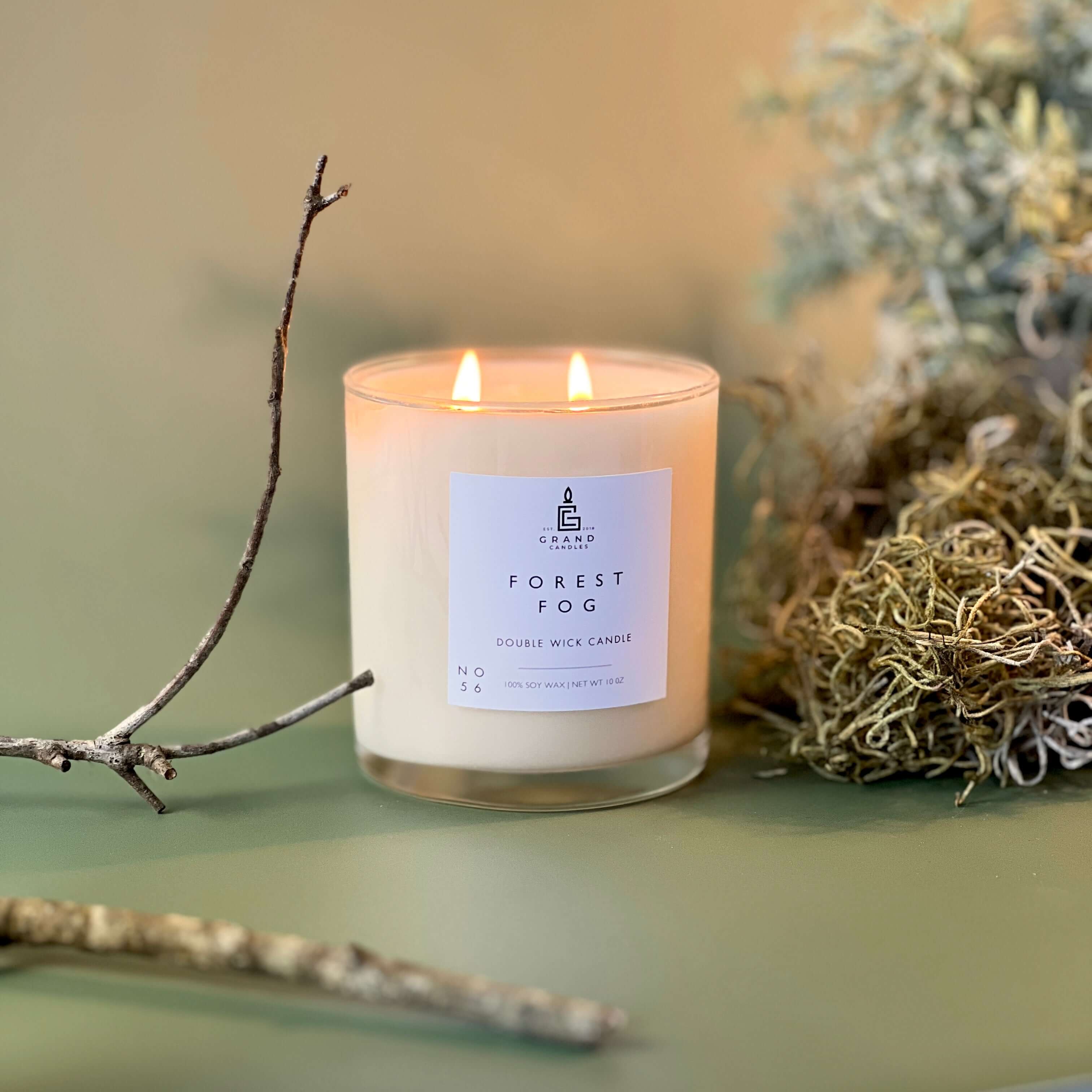 Forest Fog Candle  - Grand Candles LLC   