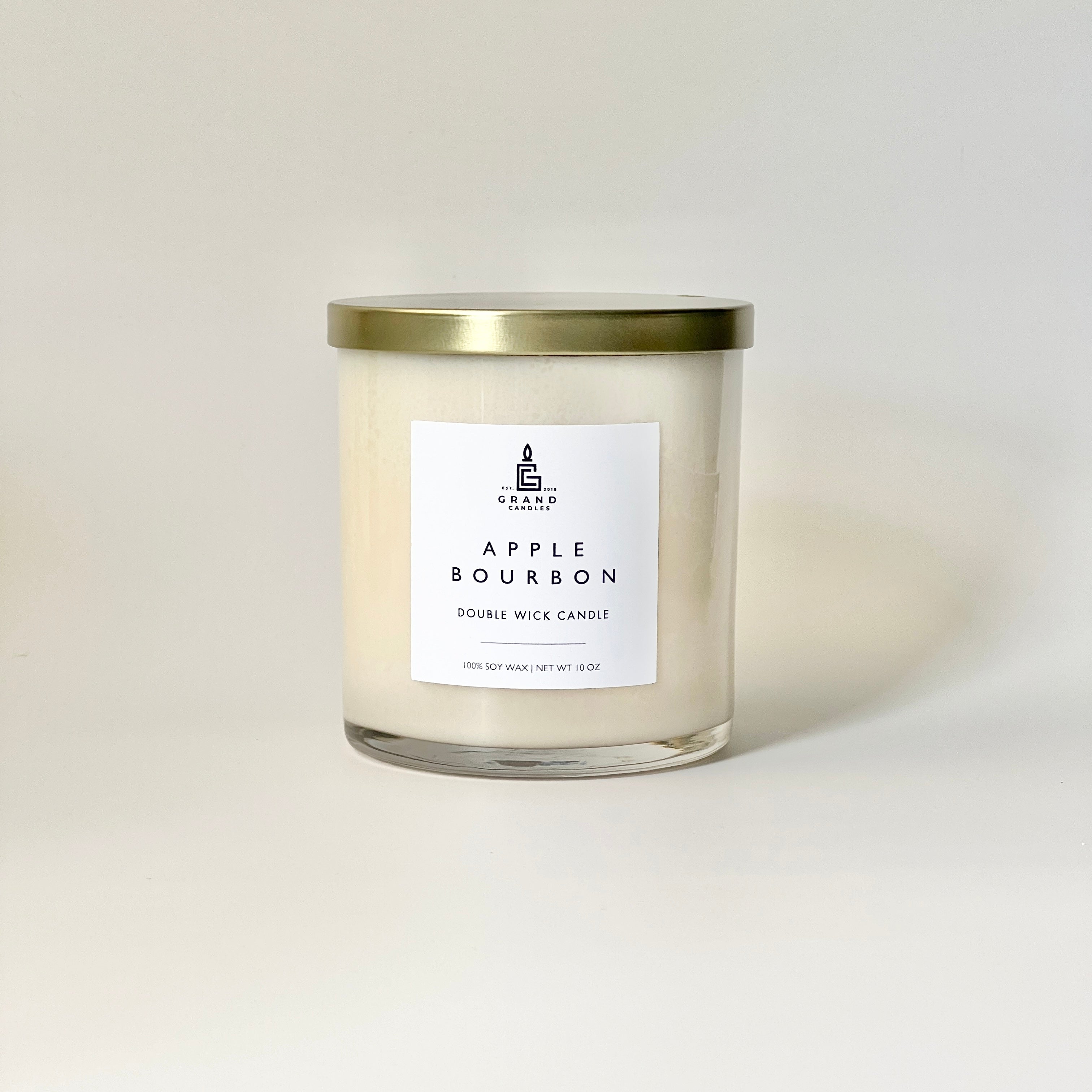Apple Bourbon Candle  - Grand Candles LLC   