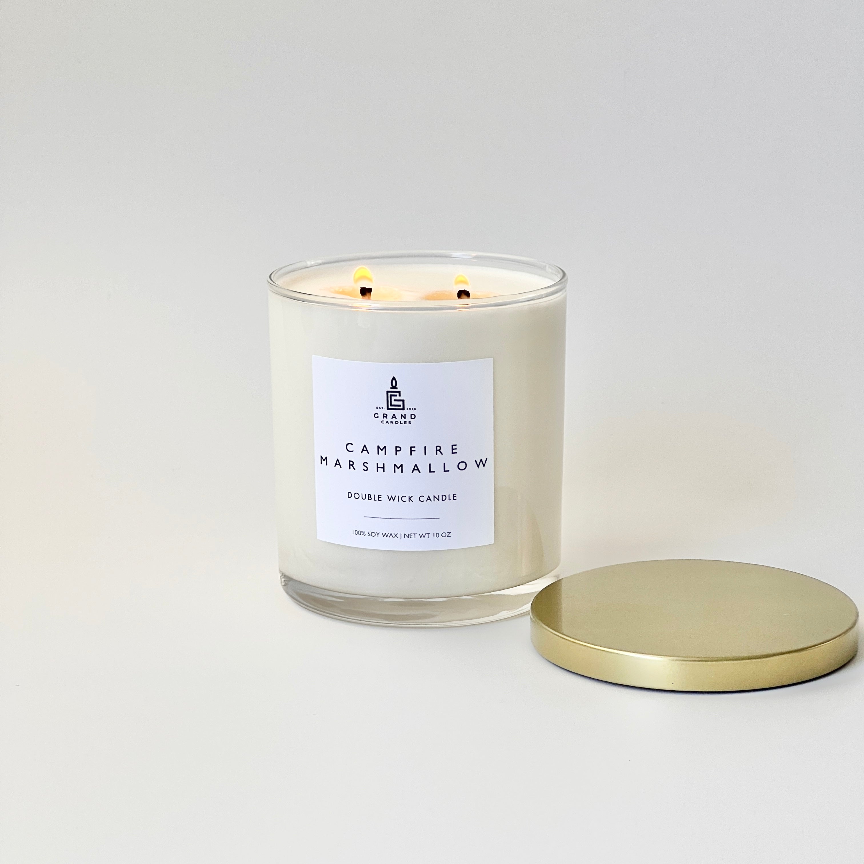 Campfire Marshmallow Candle  - Grand Candles LLC   