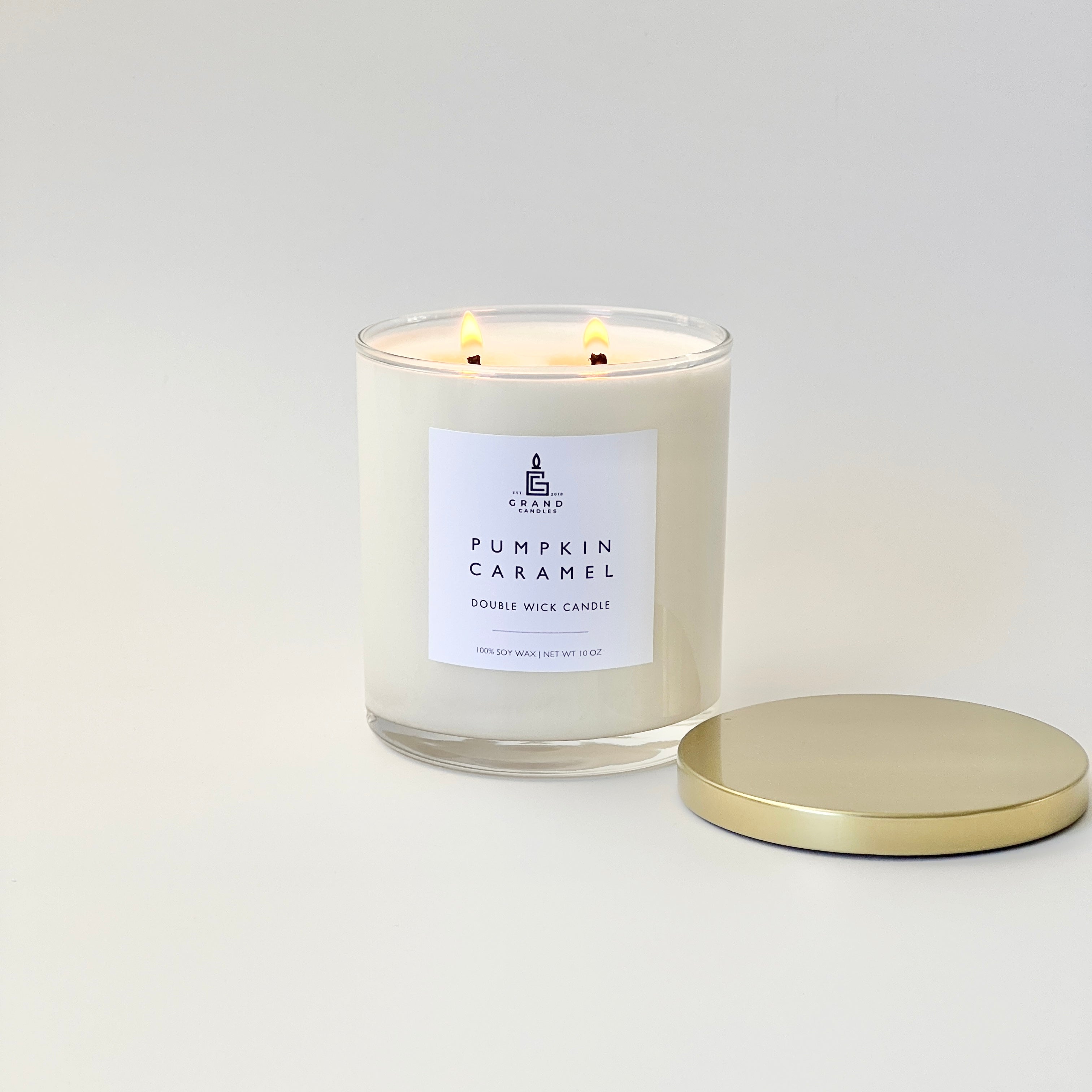 Pumpkin Caramel Candle  - Grand Candles LLC   