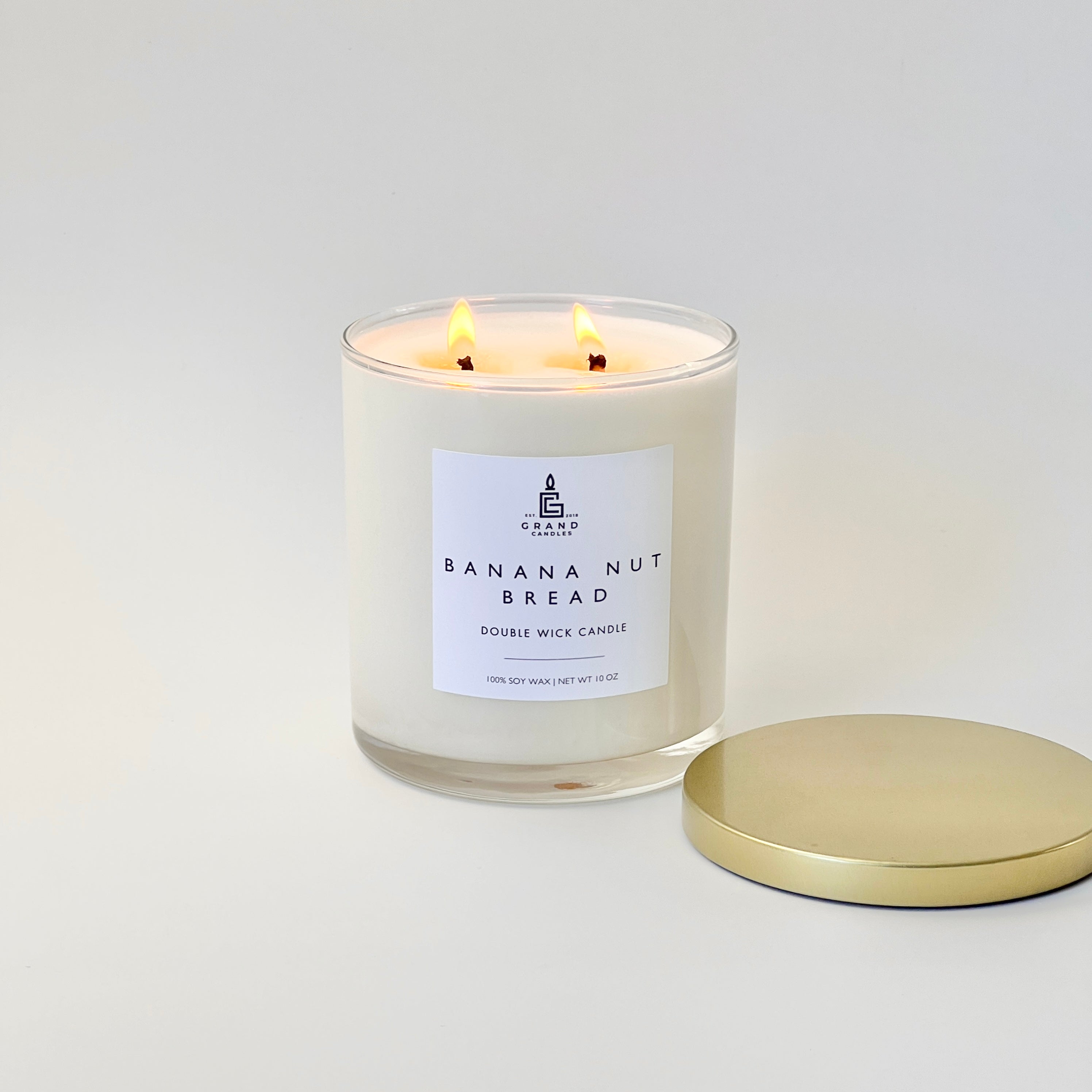 Banana Nut Bread Candle  - Grand Candles LLC   