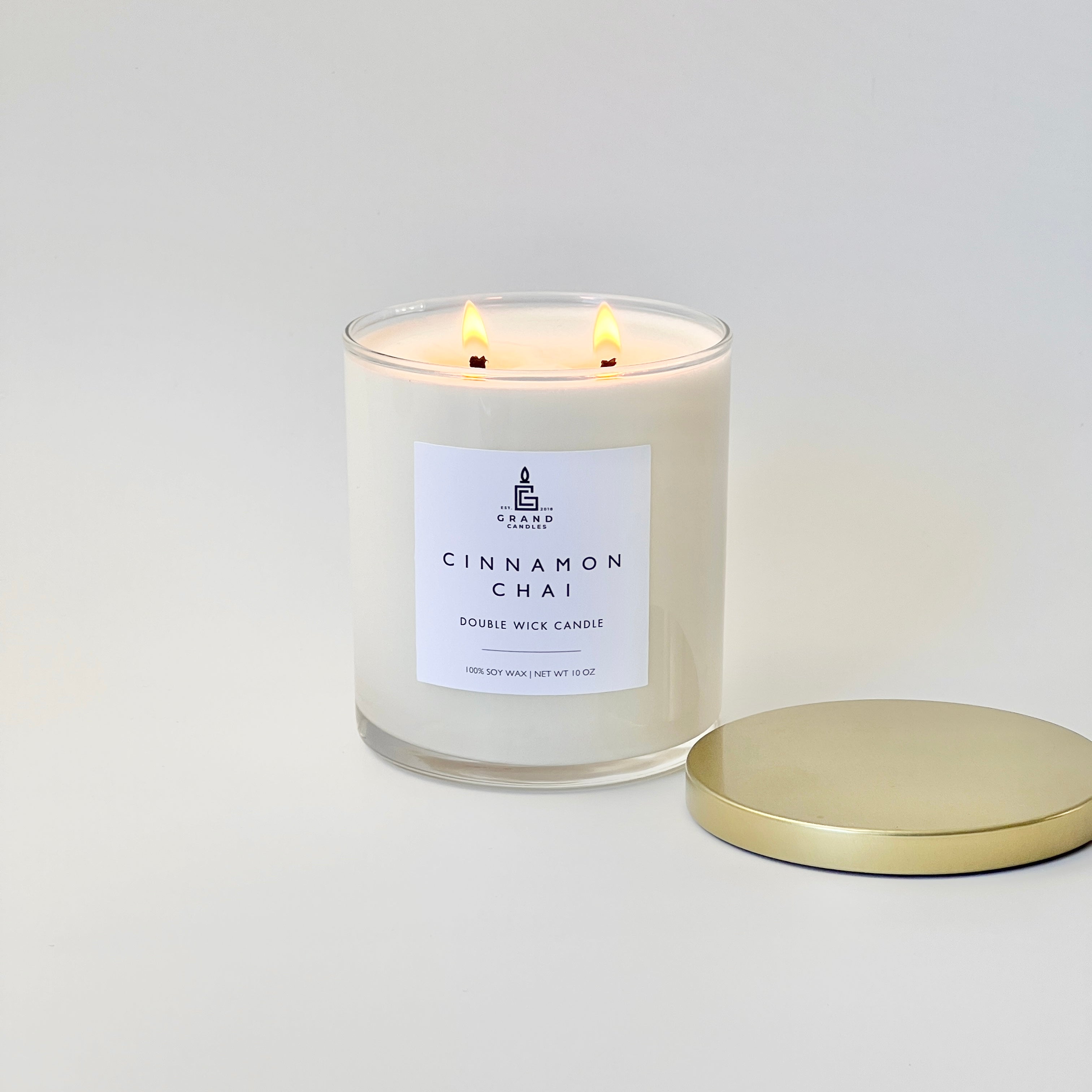 Cinnamon Chai Candle  - Grand Candles LLC   