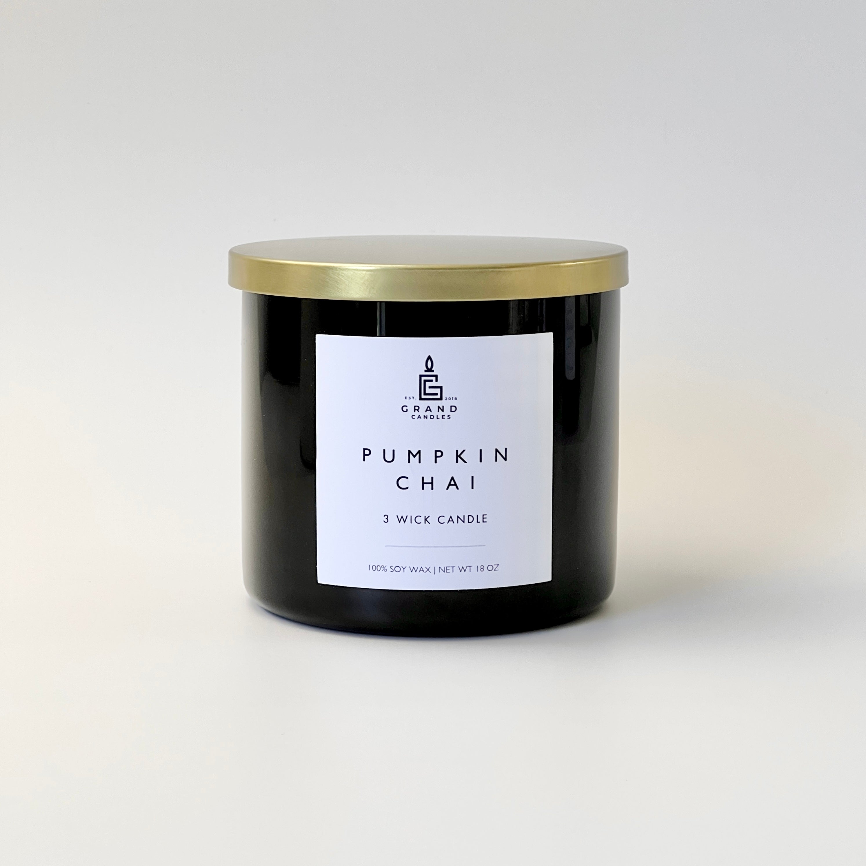 Pumpkin Chai Candle  - Grand Candles LLC   