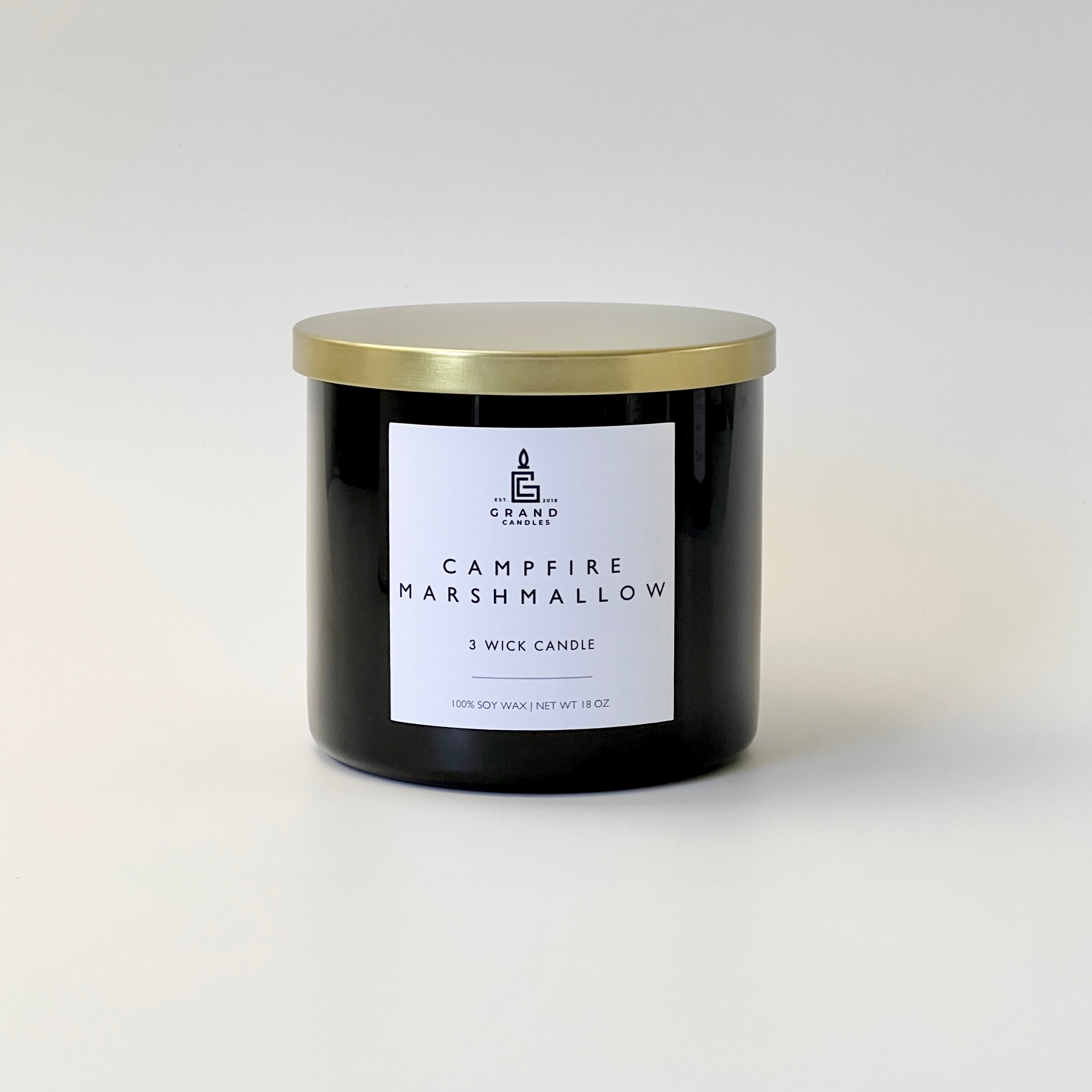 Campfire Marshmallow Candle  - Grand Candles LLC   