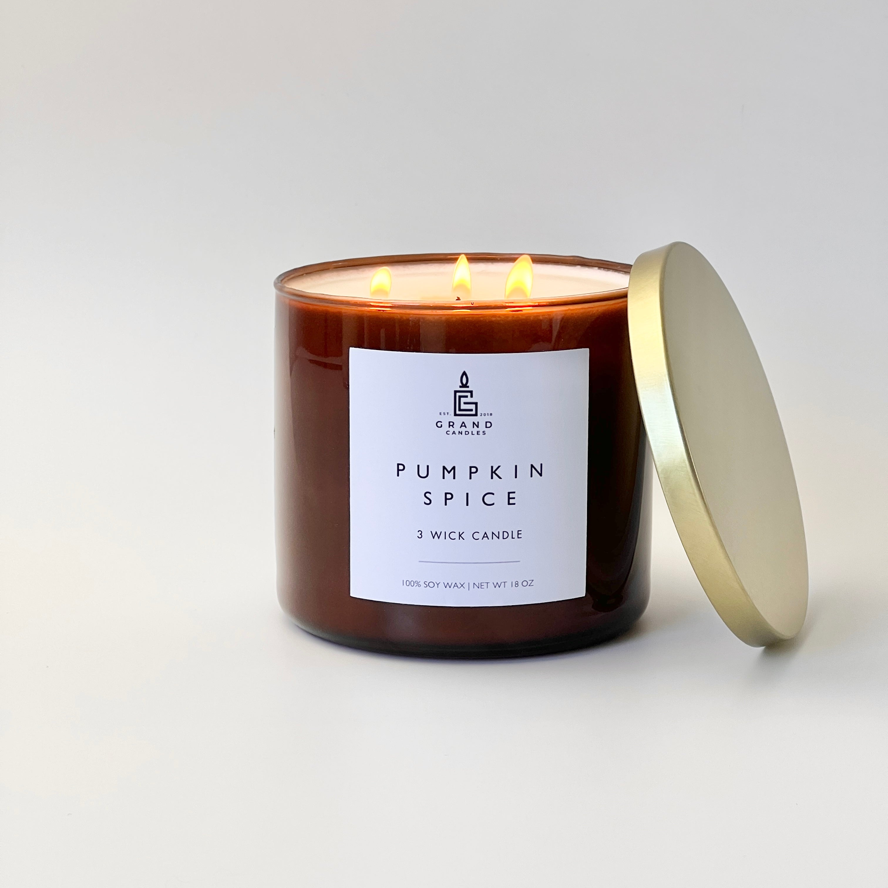 Pumpkin Spice Candle  - Grand Candles LLC   