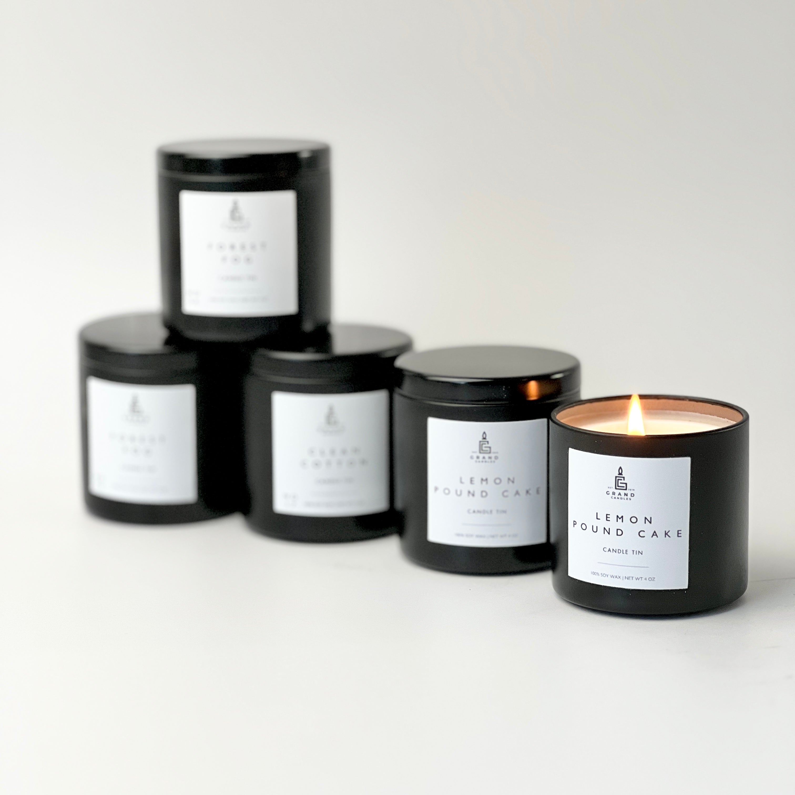 Lemon Pound Cake Candle  - Grand Candles LLC   