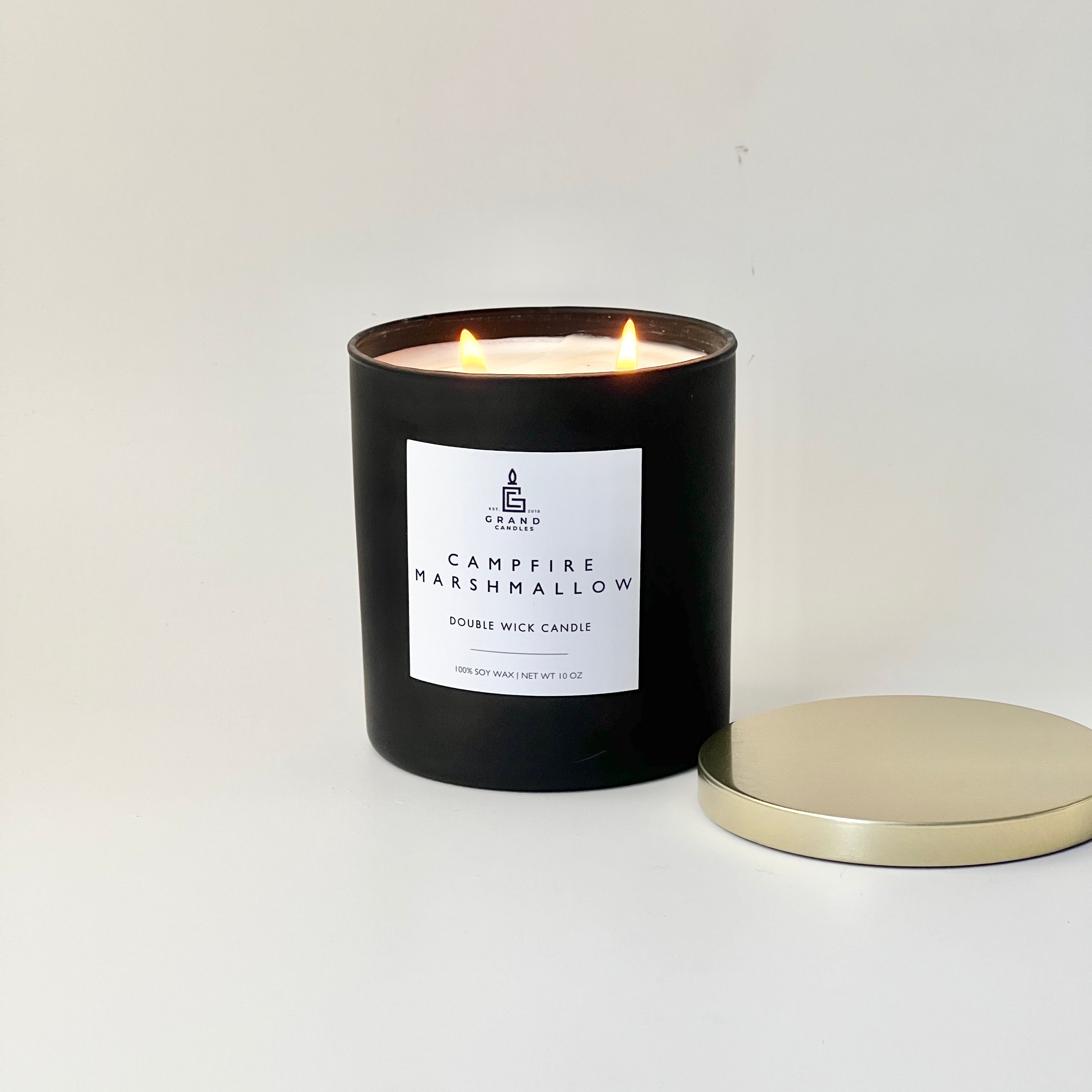 Campfire Marshmallow Candle  - Grand Candles LLC   