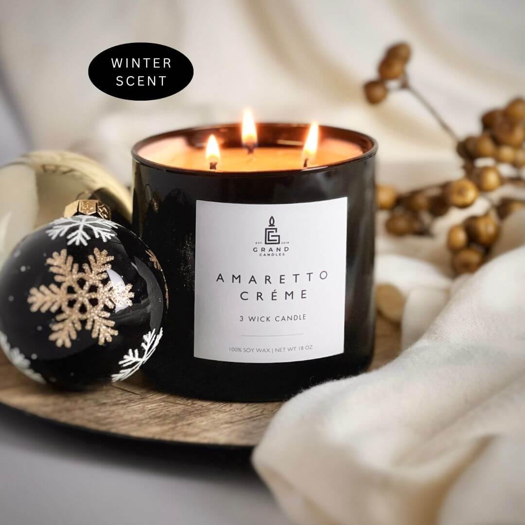 Amaretto Créme Candle  - Grand Candles LLC   