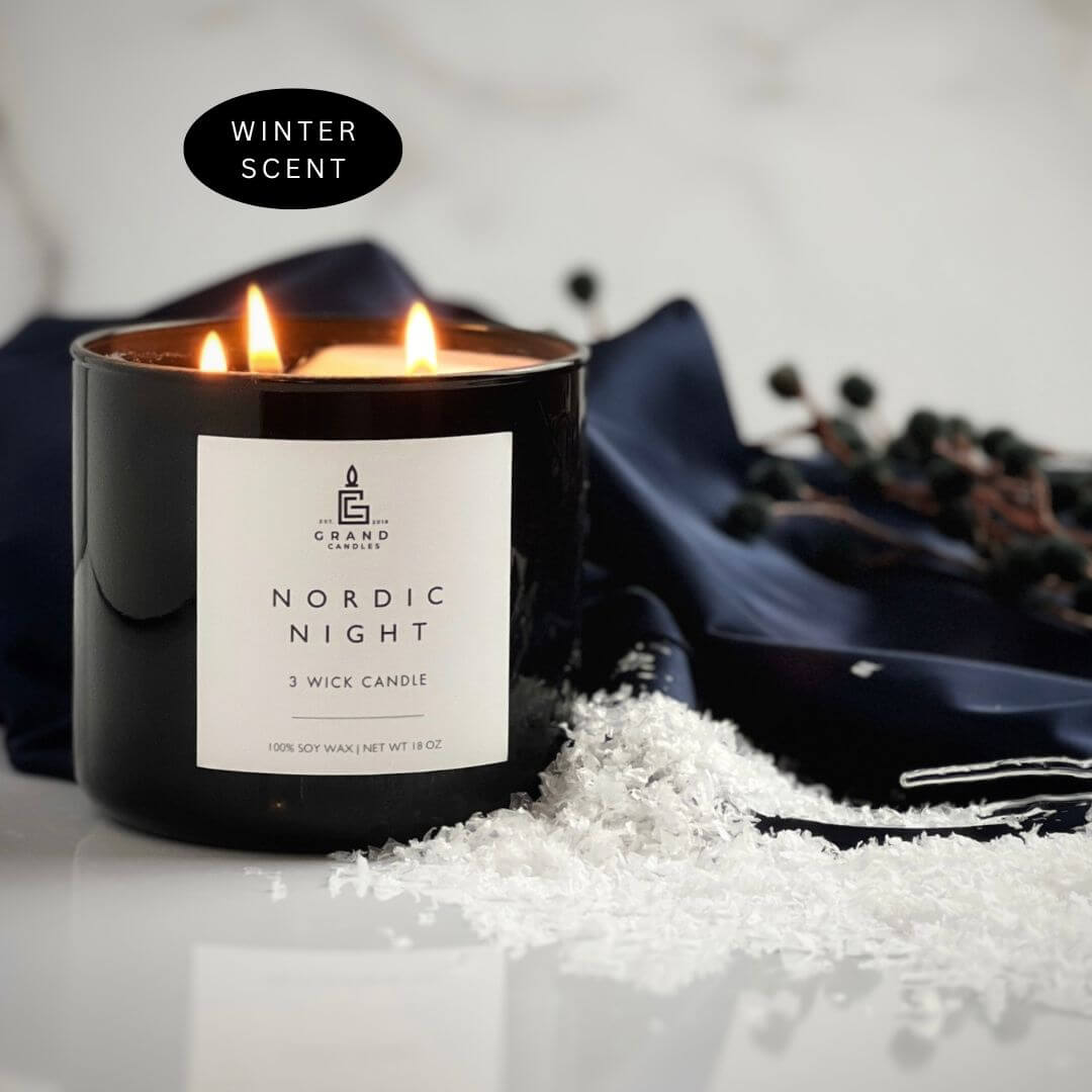 Nordic Night Candle