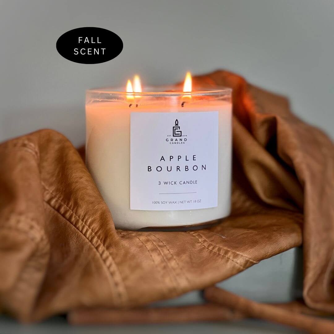 Apple Bourbon Soy Candle