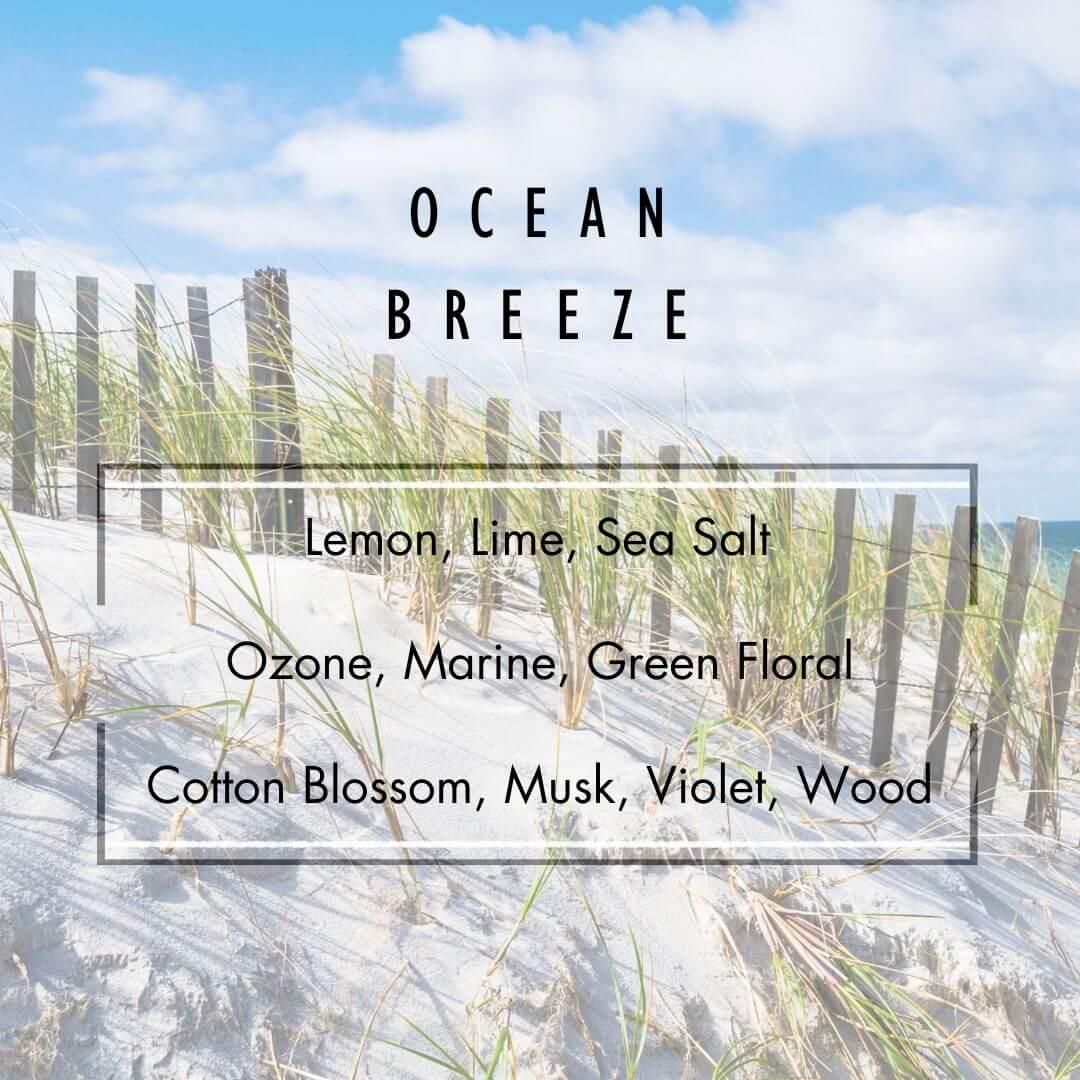 Ocean Breeze Candle  - Grand Candles LLC   
