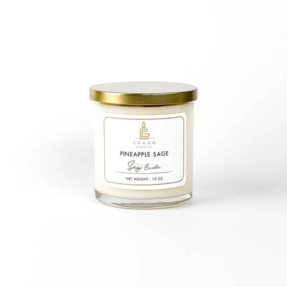Pineapple Sage Soy Candle Grand Candles LLC