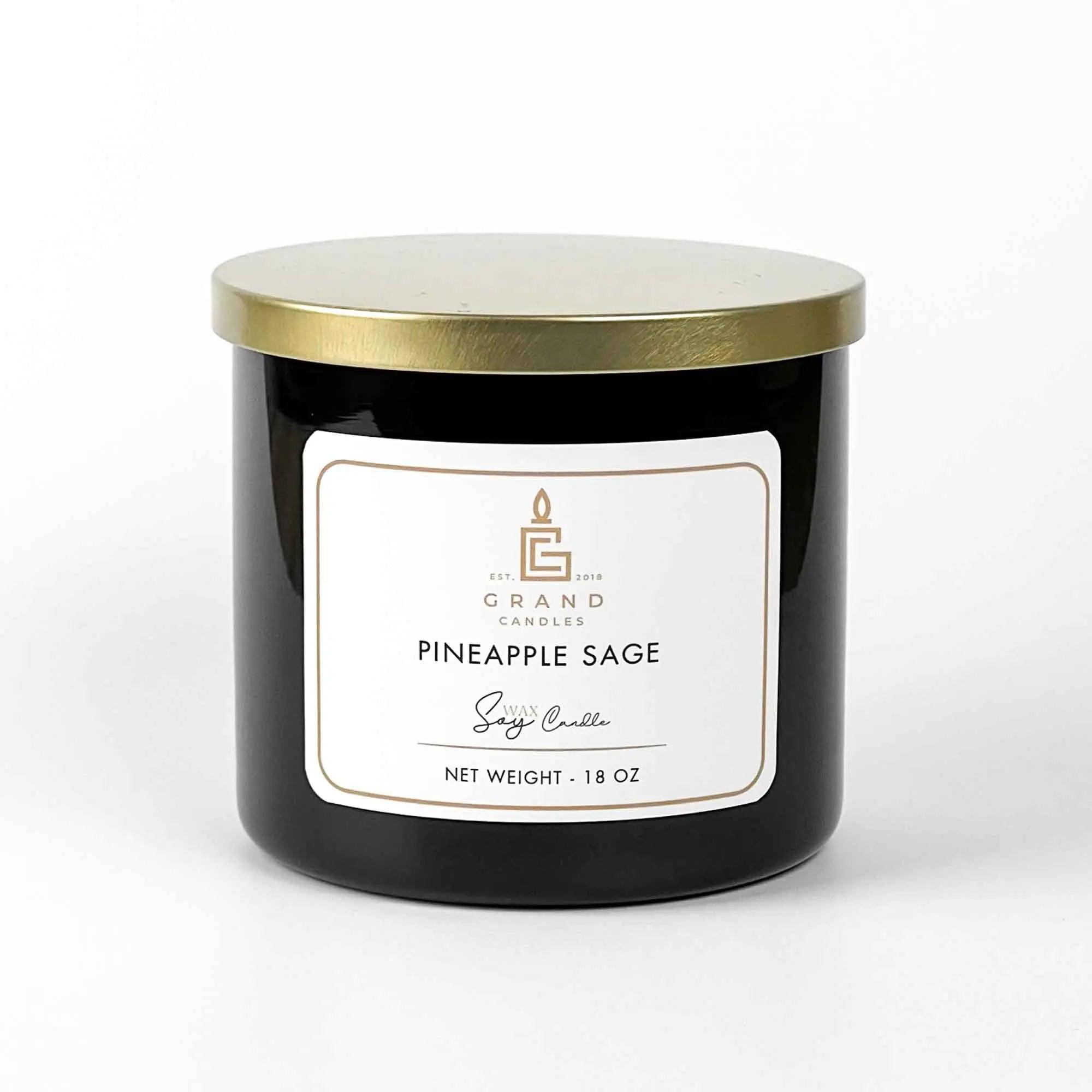 Pineapple Sage Candle  - Grand Candles LLC   