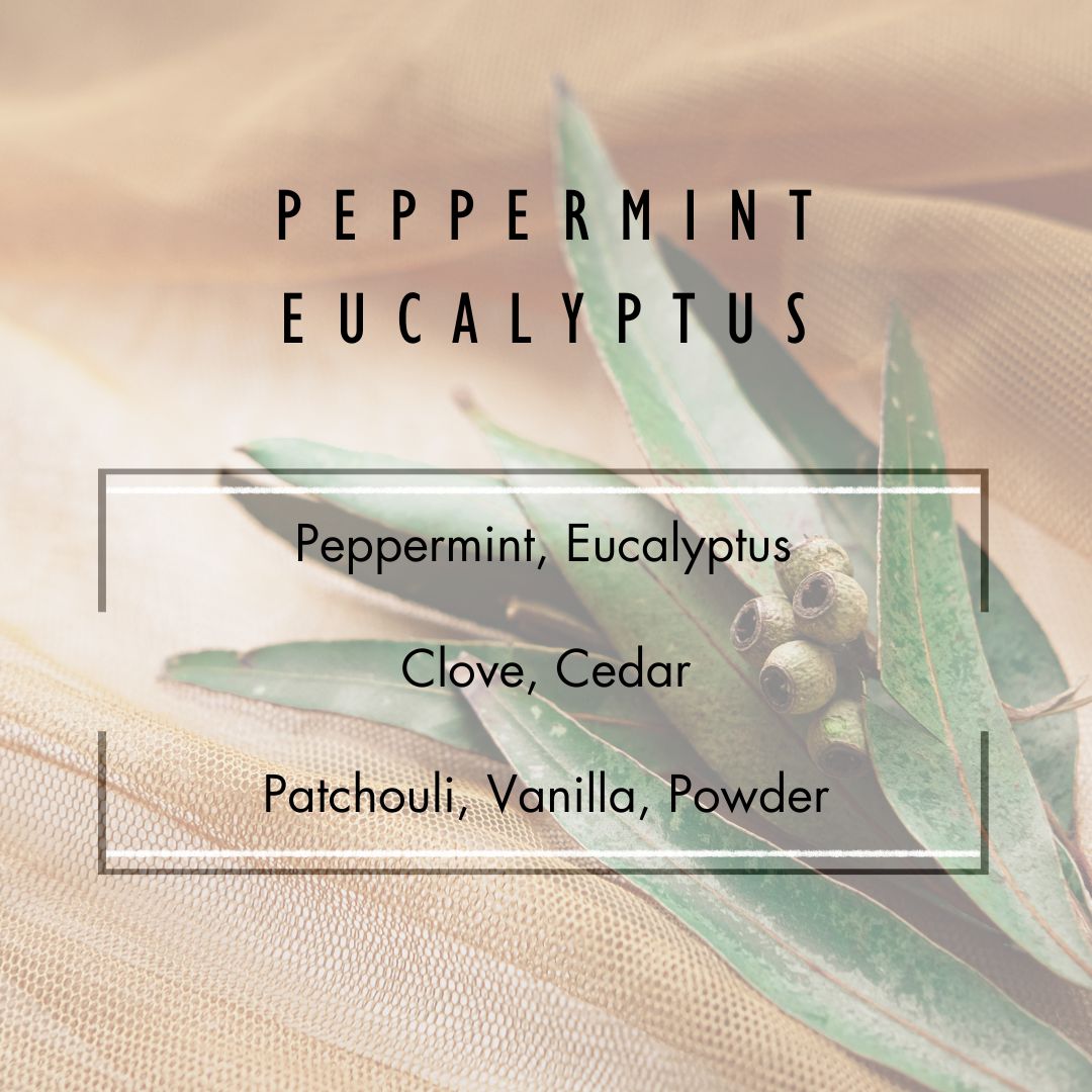 Peppermint Eucalyptus Reed Diffuser  - Grand Candles LLC   