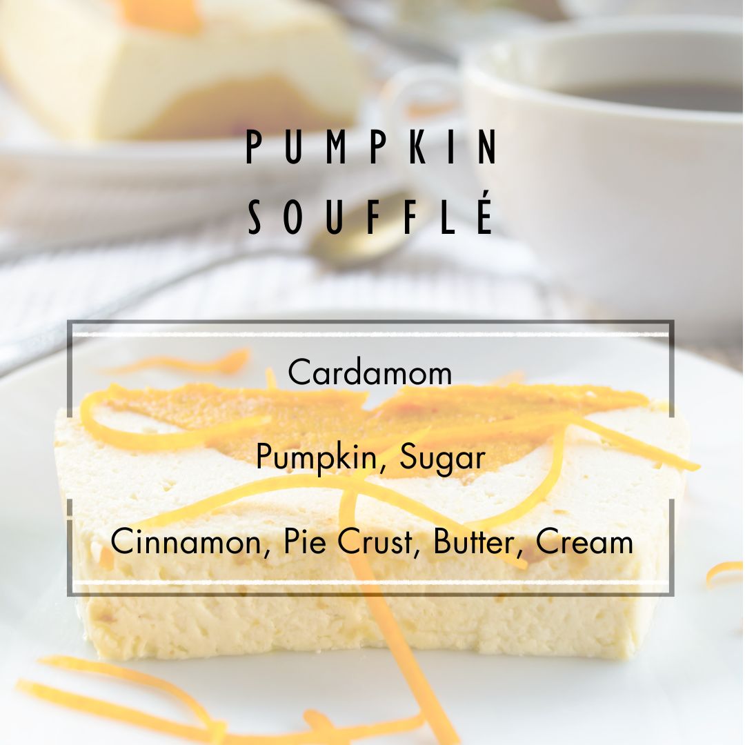 Pumpkin Soufflé Candle