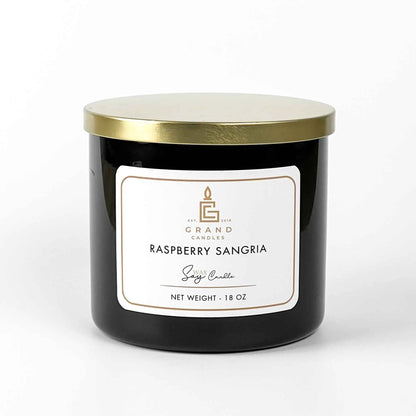 Raspberry Sangria Candle Grand Candles LLC