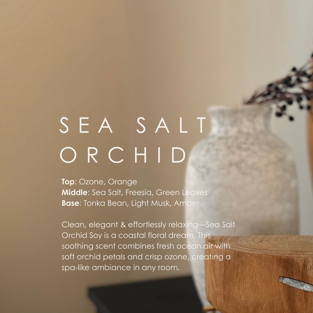 Sea Salt Orchid Reed Diffuser
