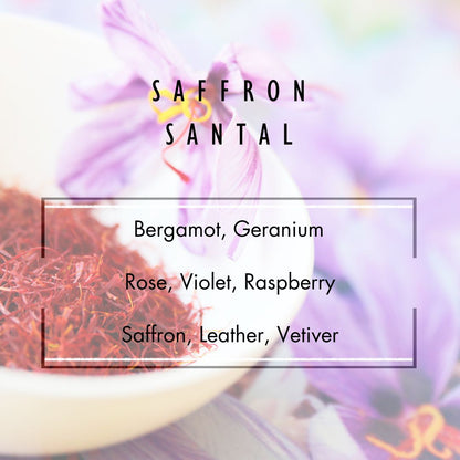Saffron Santal Candle