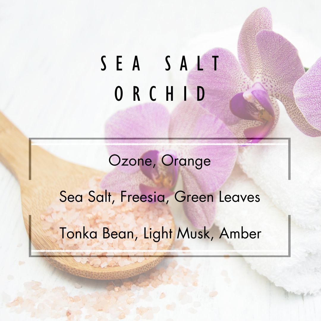 Sea Salt Orchid Candle