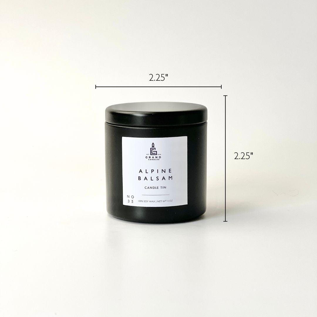 Alpine Balsam Soy Candle  - Grand Candles LLC   
