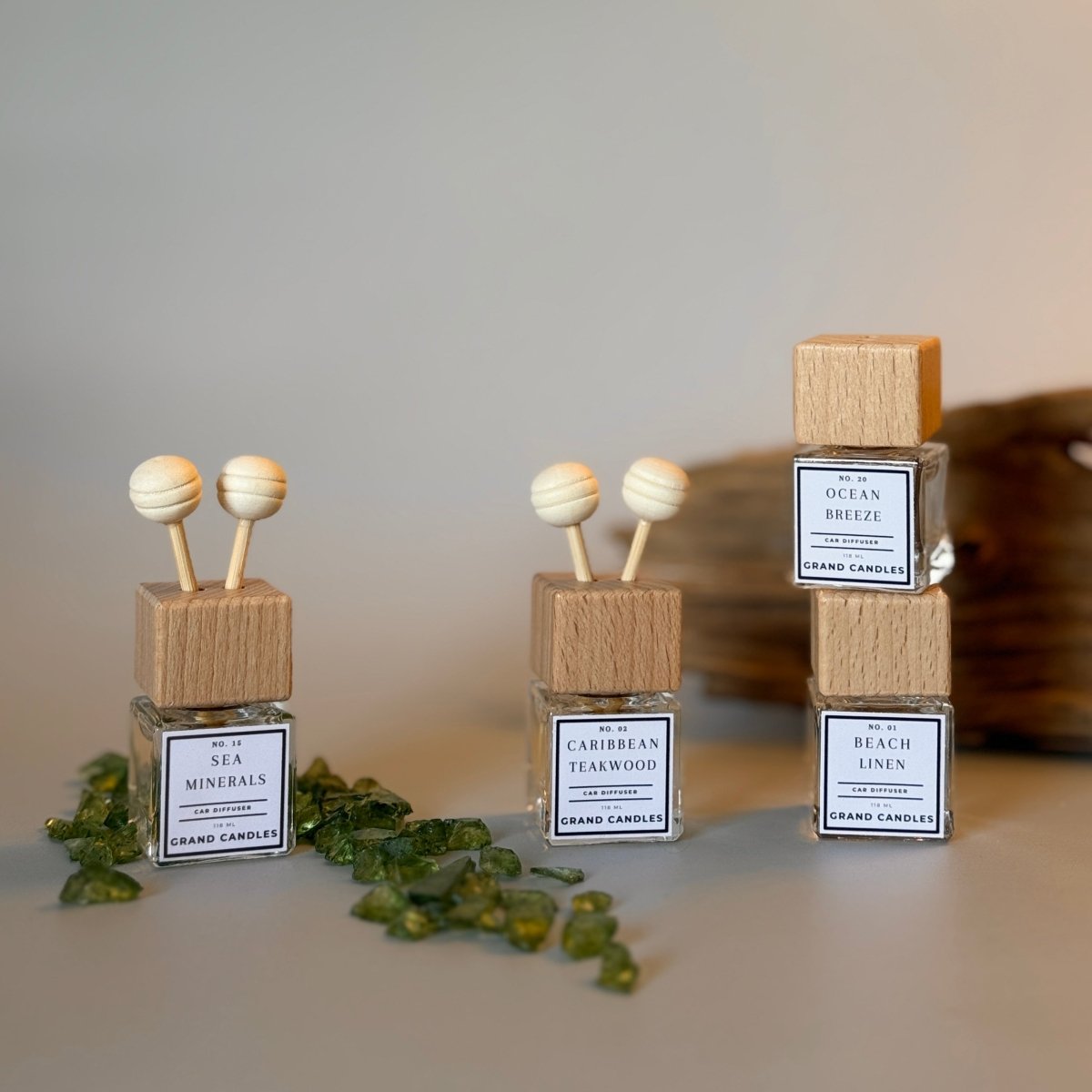 Beach Babe Car Diffuser Bundle - BEACH - BABE - CAR - BUNDLE Grand Candles