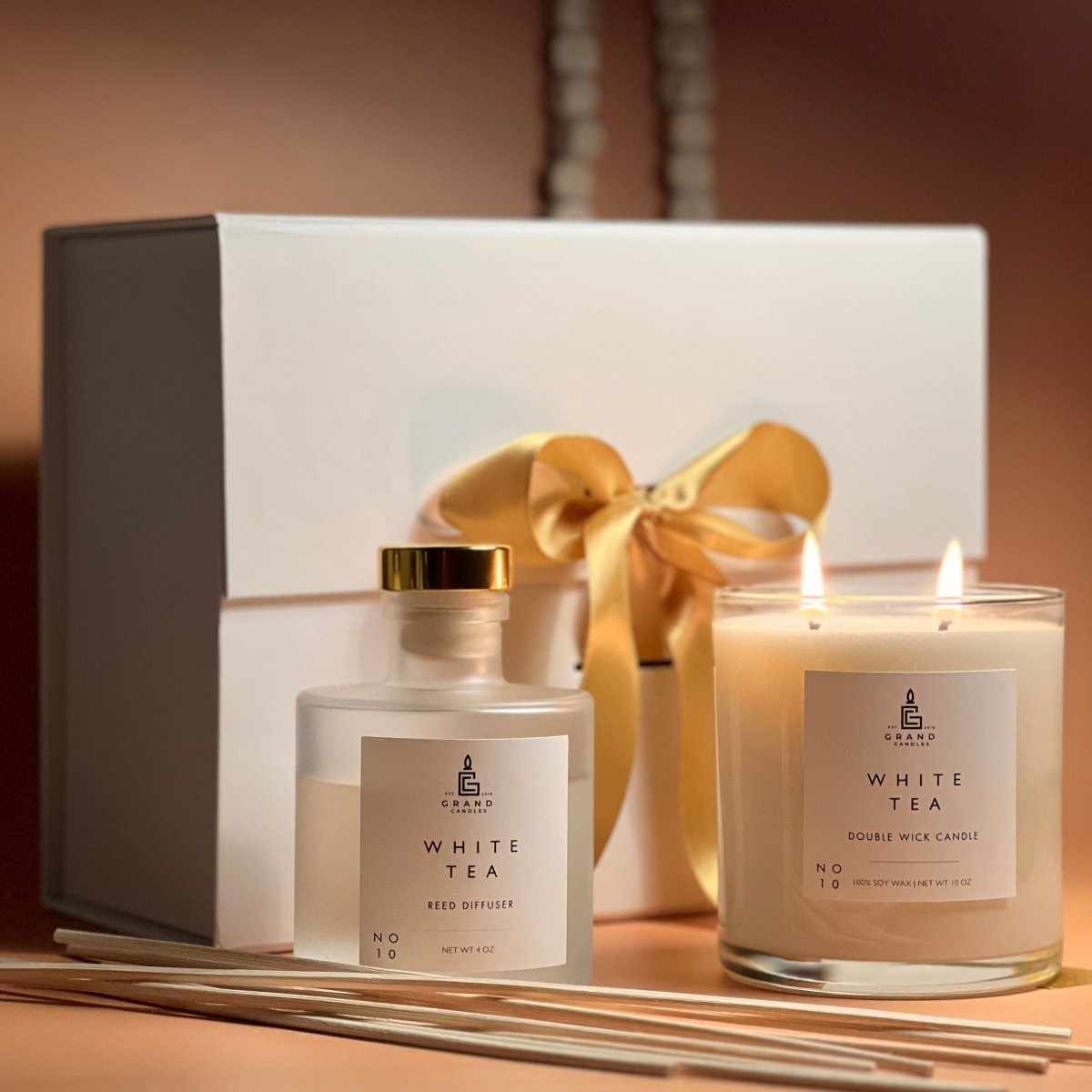Fragrance Fusion Gift Set - TEA - FRAGRANCE - FUSION Grand Candles