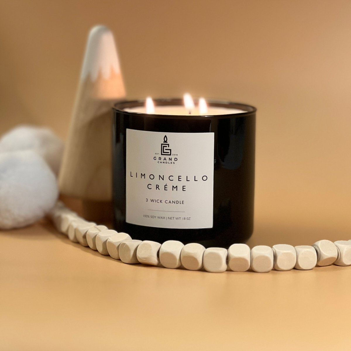 Limoncello Créme Wax Melt - Grand Candles (temporary candle photo, dedicated photography pending)