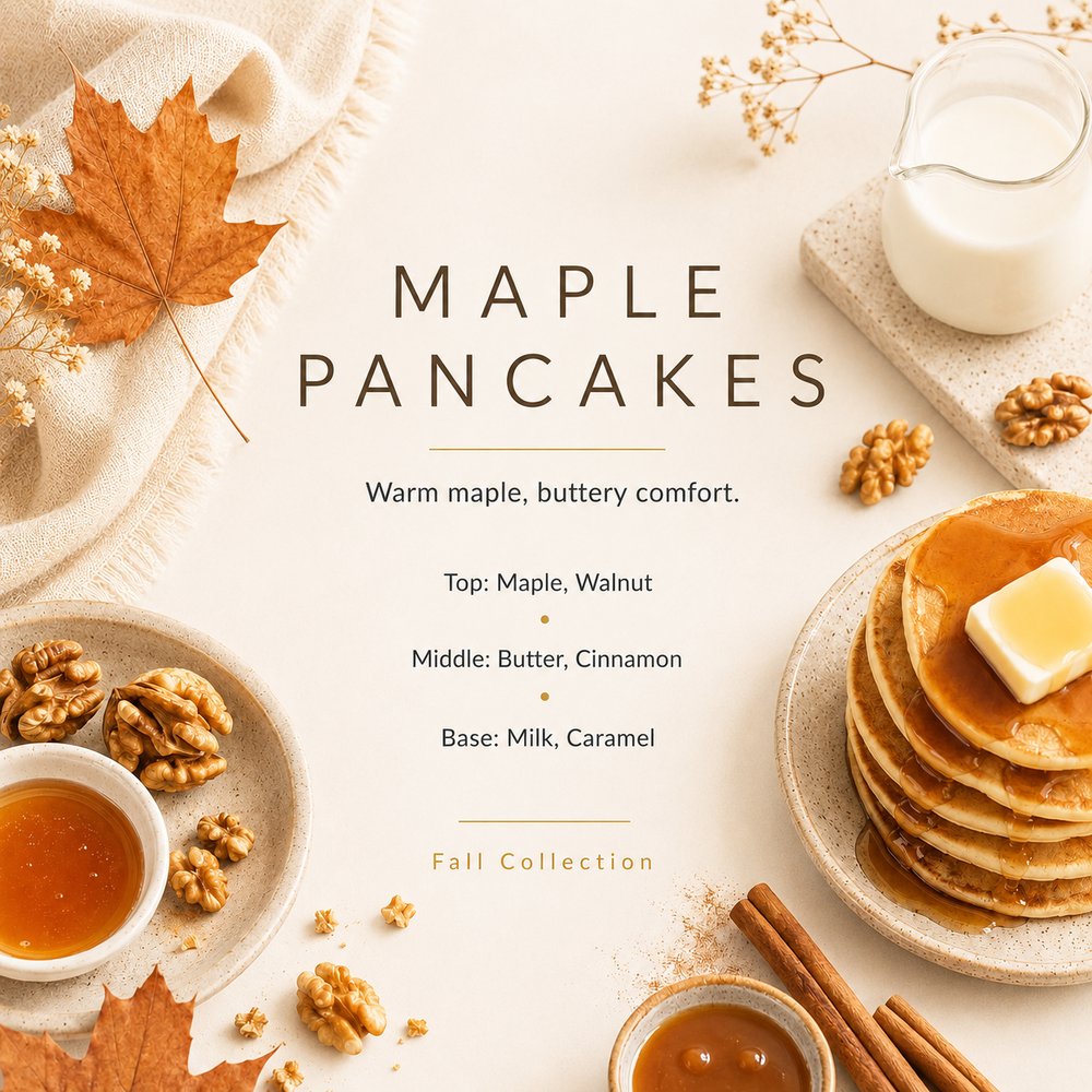 Maple Pancakes Soy Candle