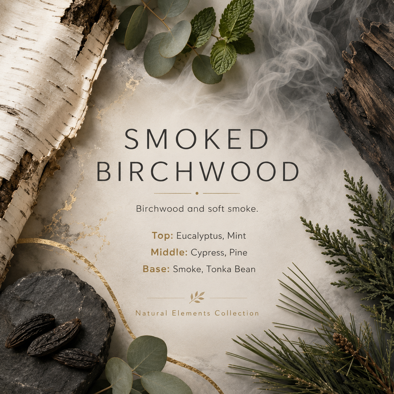 Smoked Birchwood Reed Diffuser