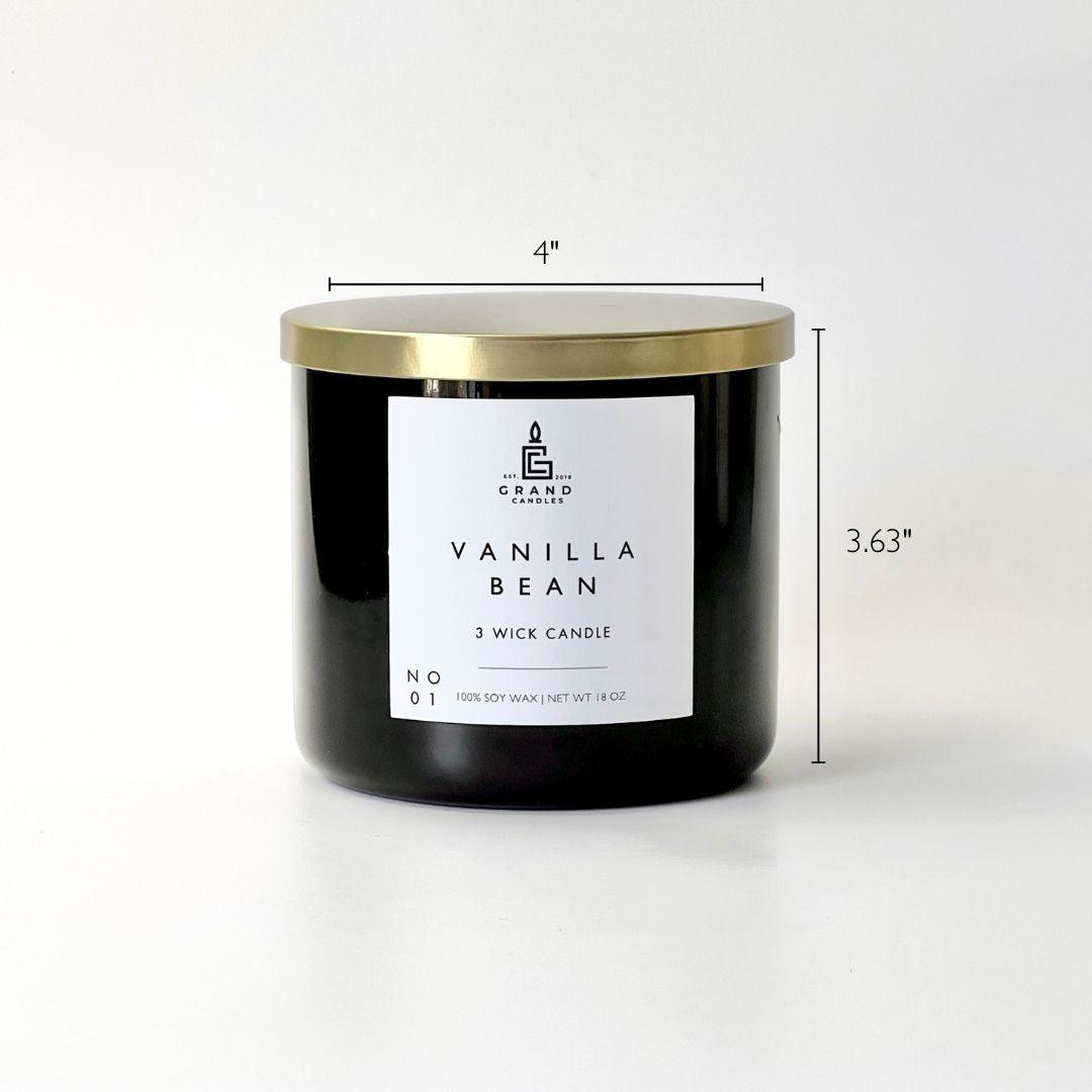 Vanilla Bean Candle  - Grand Candles LLC   