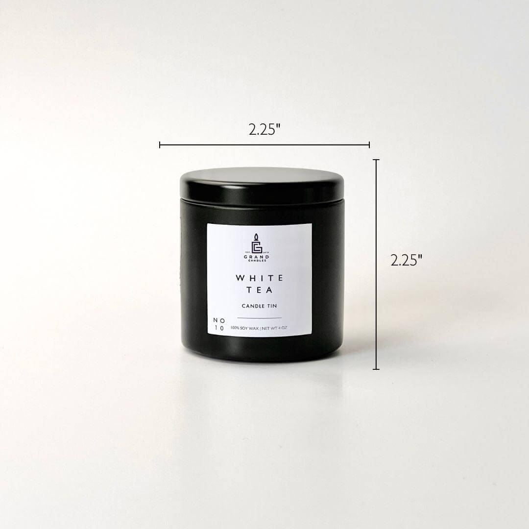 White Tea Candle  - Grand Candles LLC   